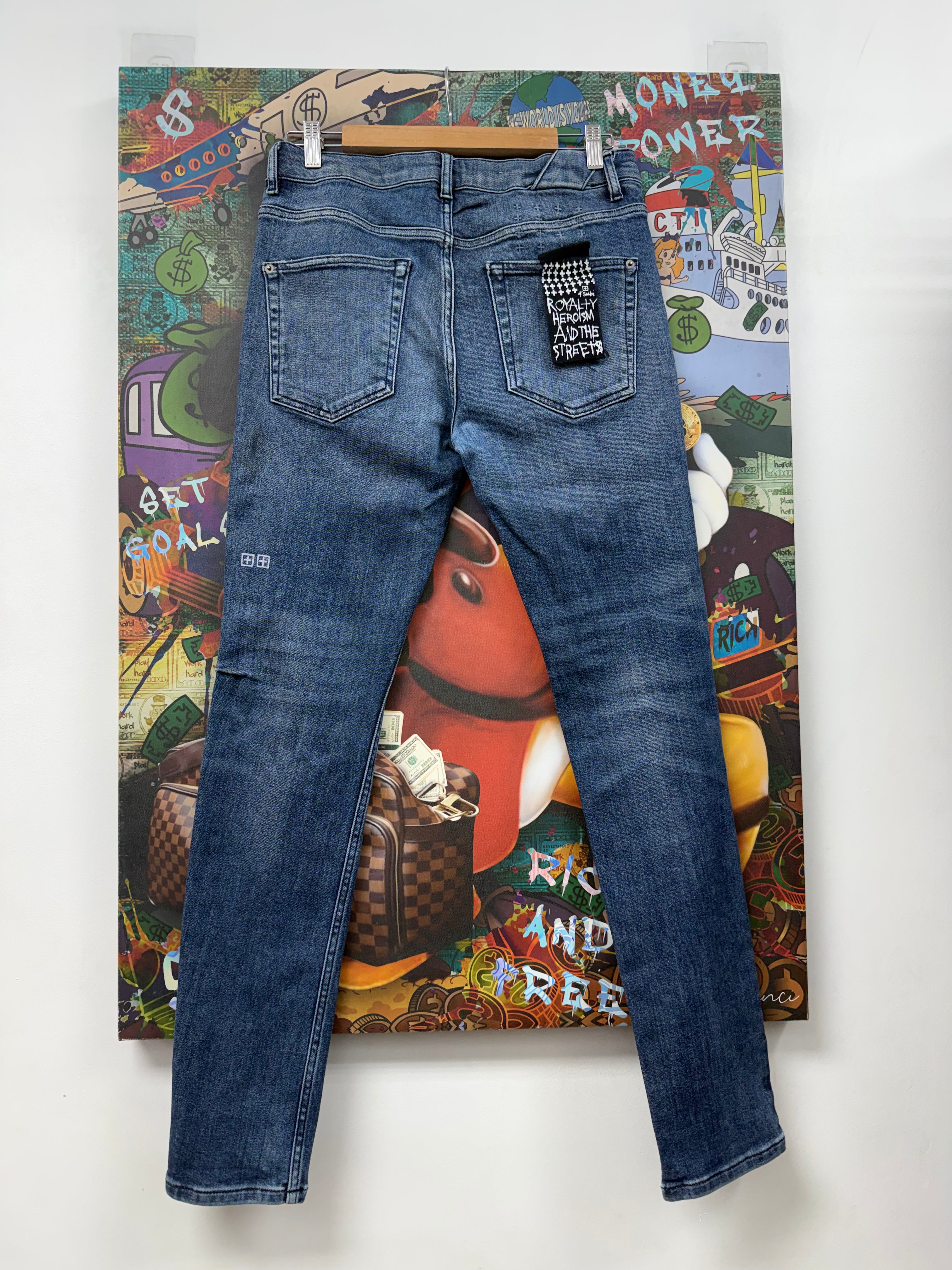 Ksubi Dark Wash Plain Jeans
