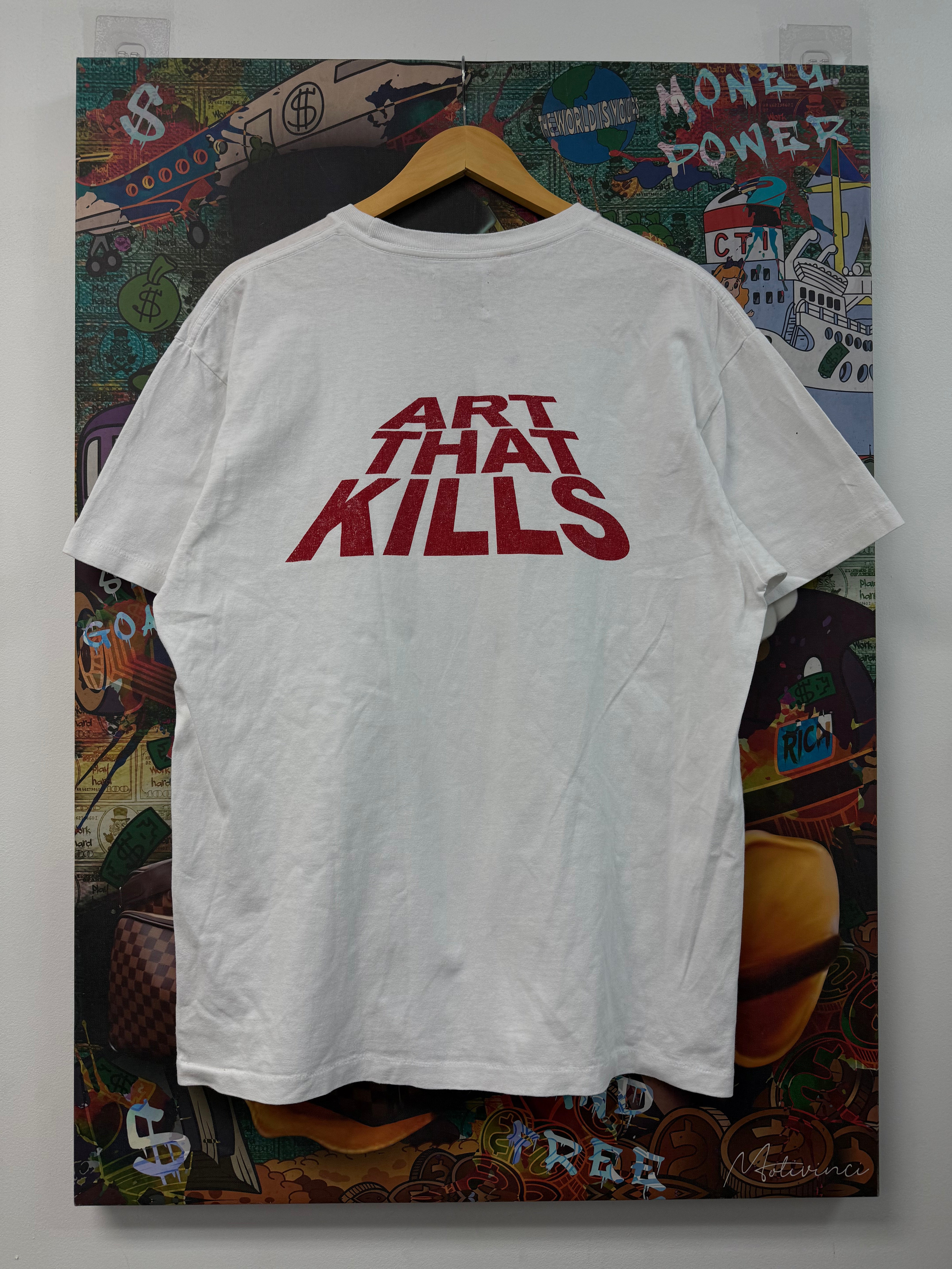 Gallery Dept White Red ATK Tee