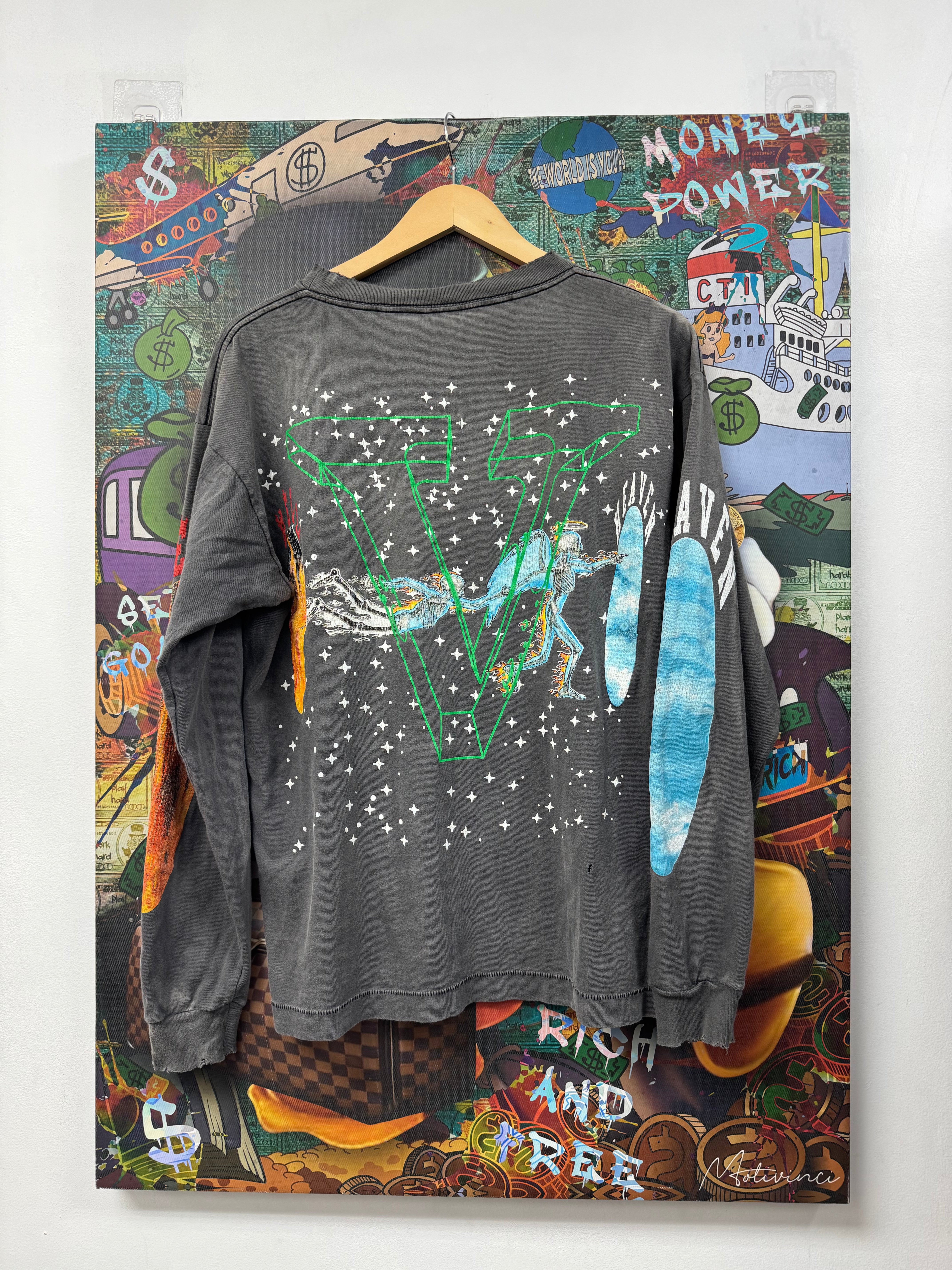 Saint Mxxxxxx Vlone LS Tee