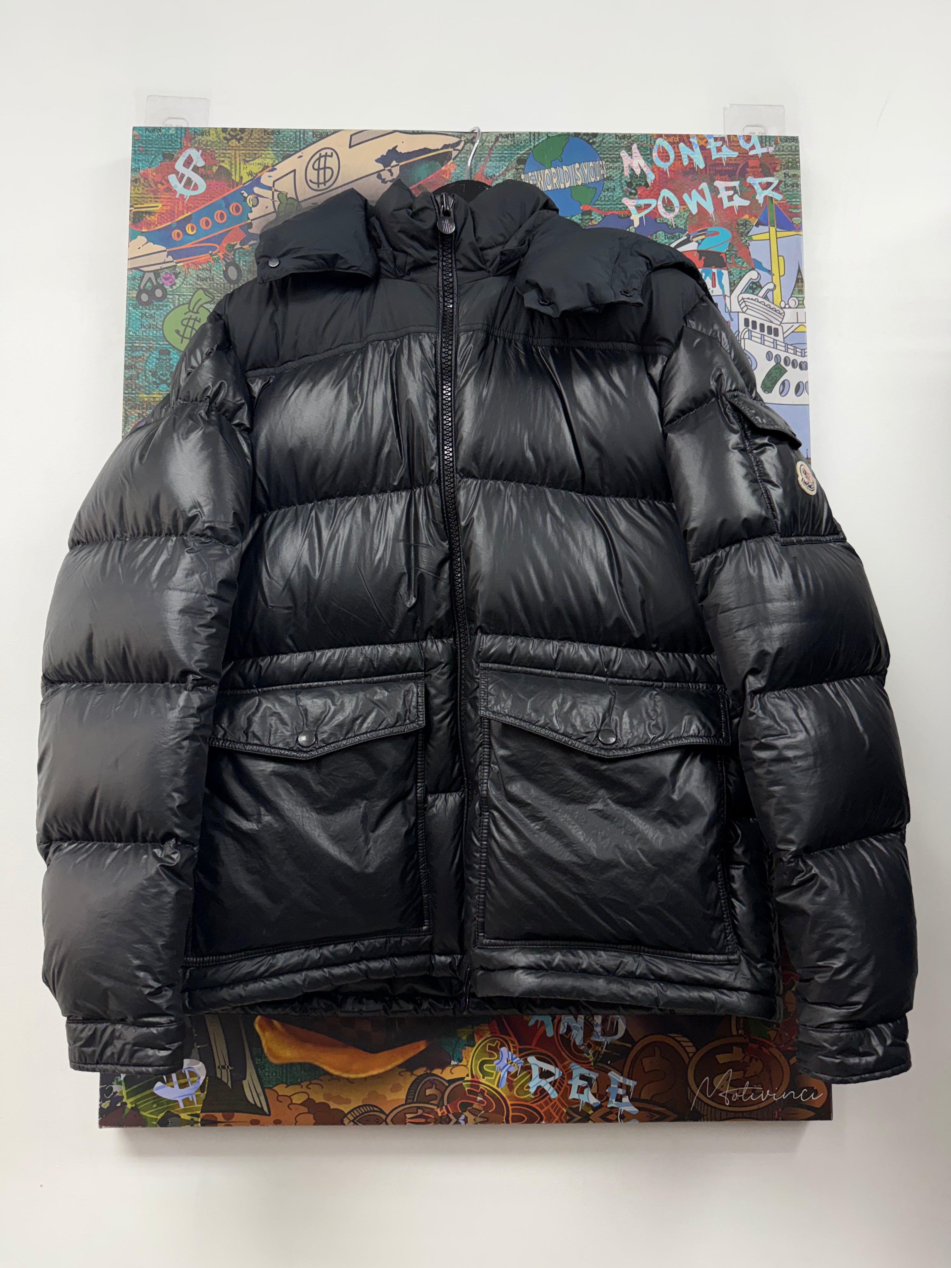 Moncler Black Masaya Puffer Jacket