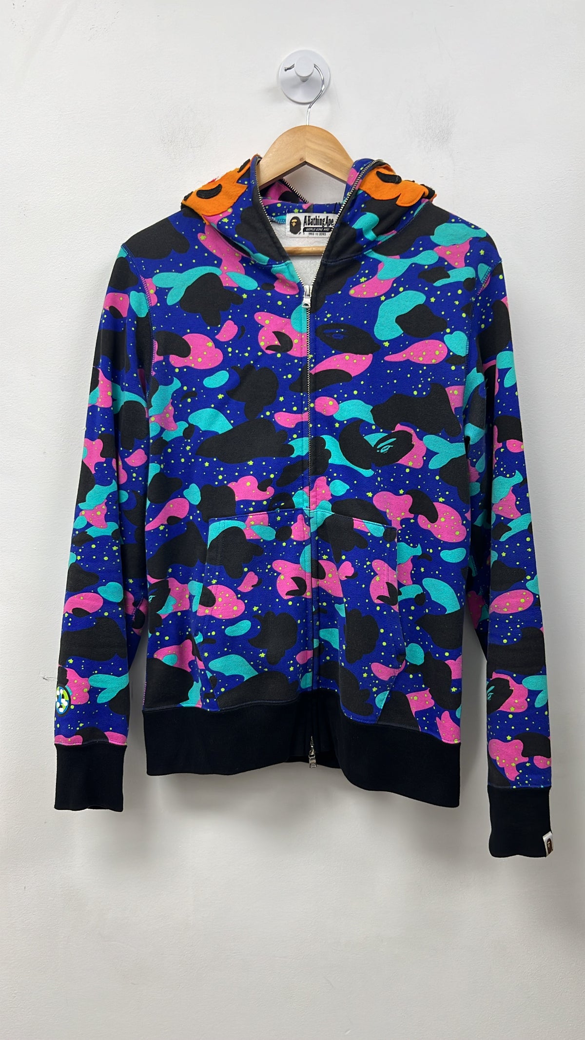 Bape Kid Cudi Galaxy Tiger Zip Up