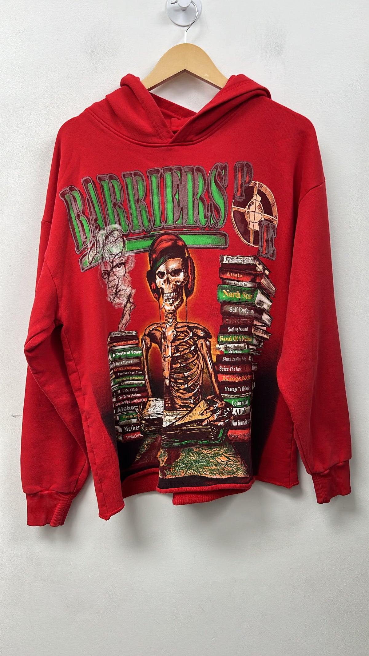 Barriers Red Public Enemy Hoodie