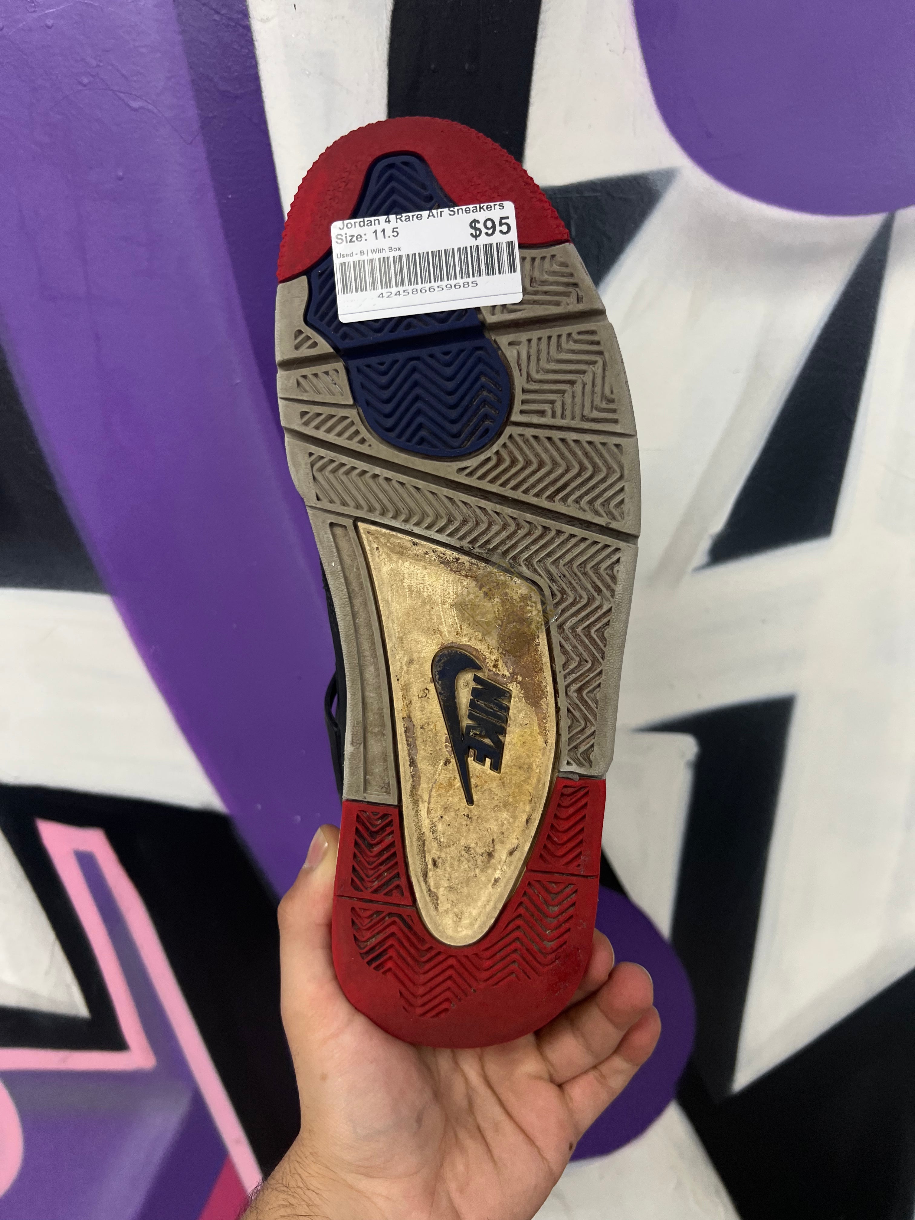 Jordan 4 Rare Air Sneakers