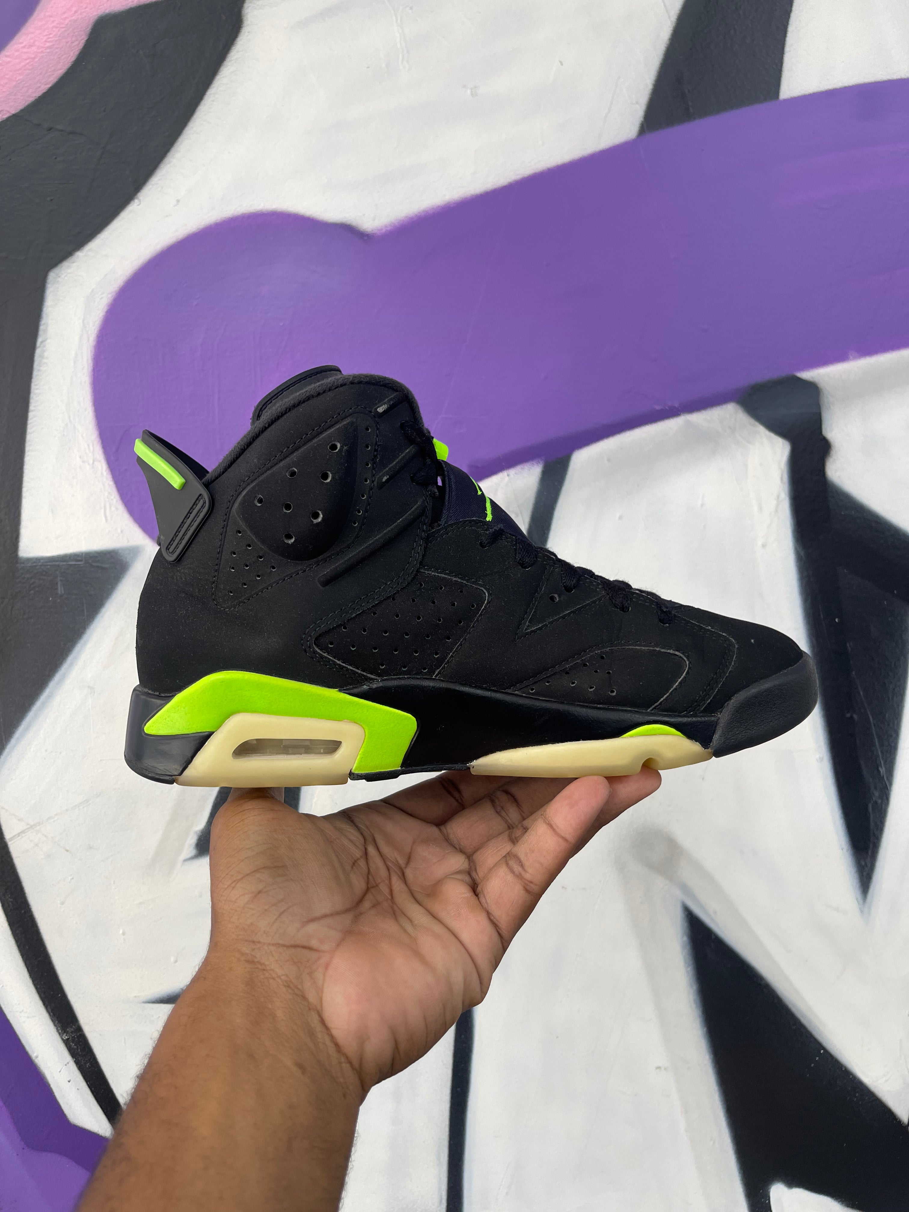 Jordan 6 Electric Green Sneakers