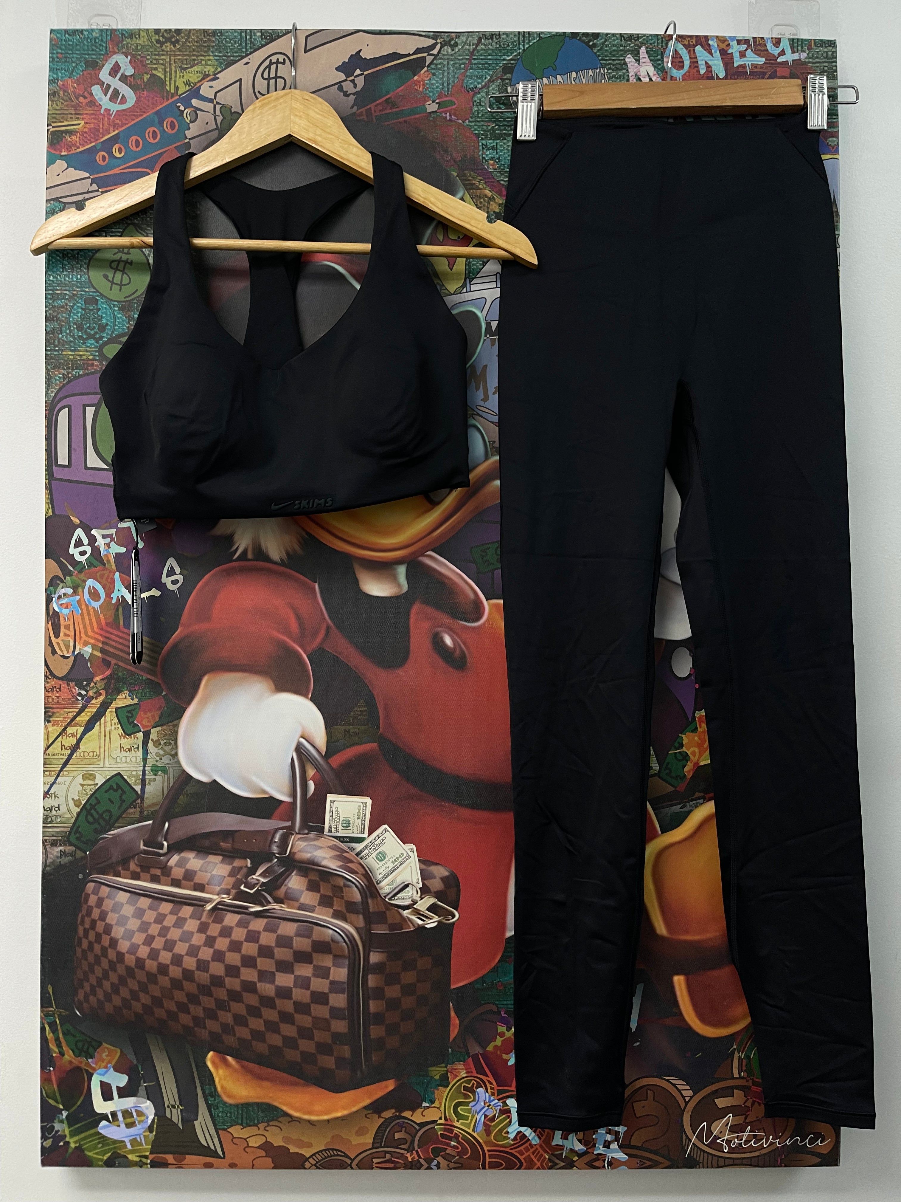 Nike Skims Black Bra Set