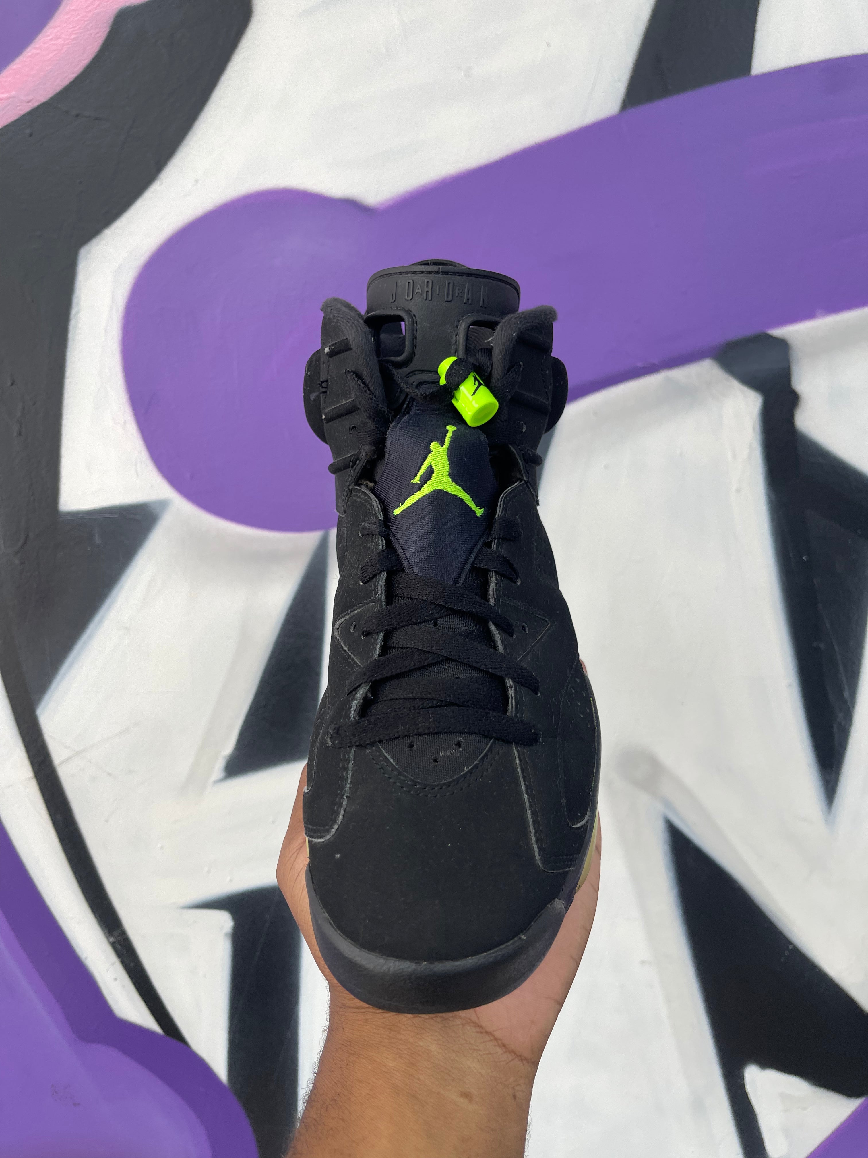 Jordan 6 Electric Green Sneakers