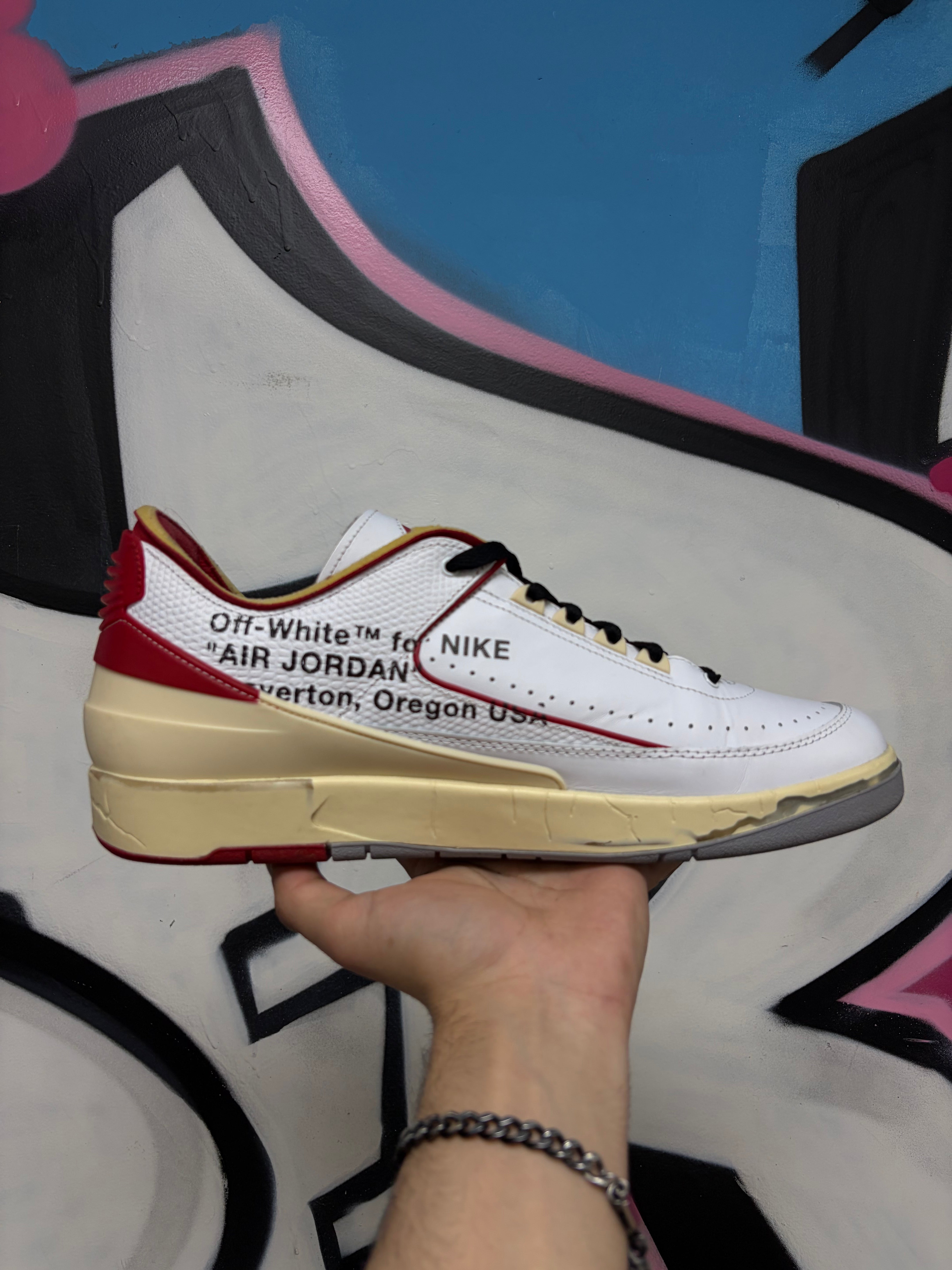 Jordan 2 Off White Chicago Sneakers
