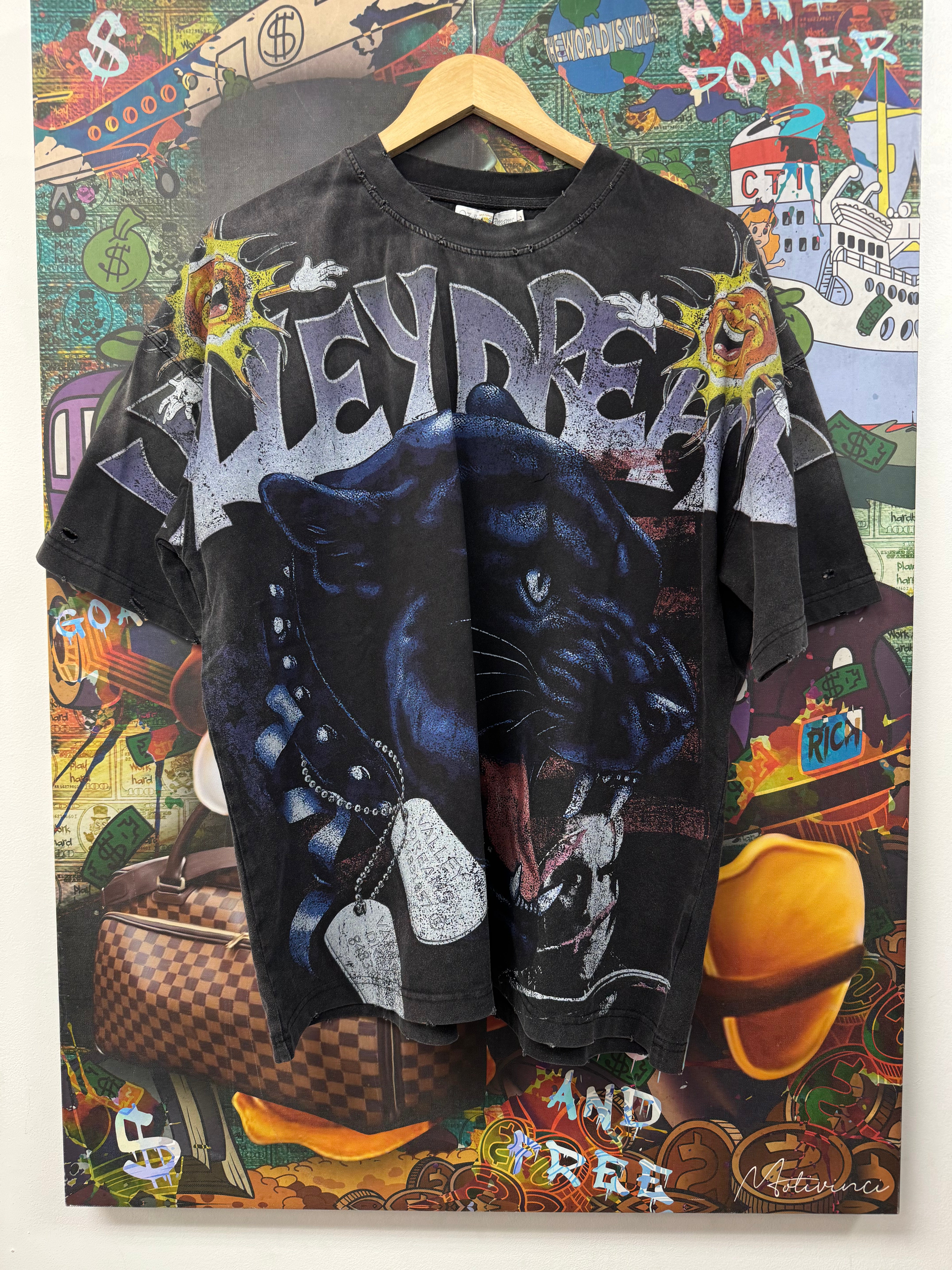 Vale Black 'Fury' Tee