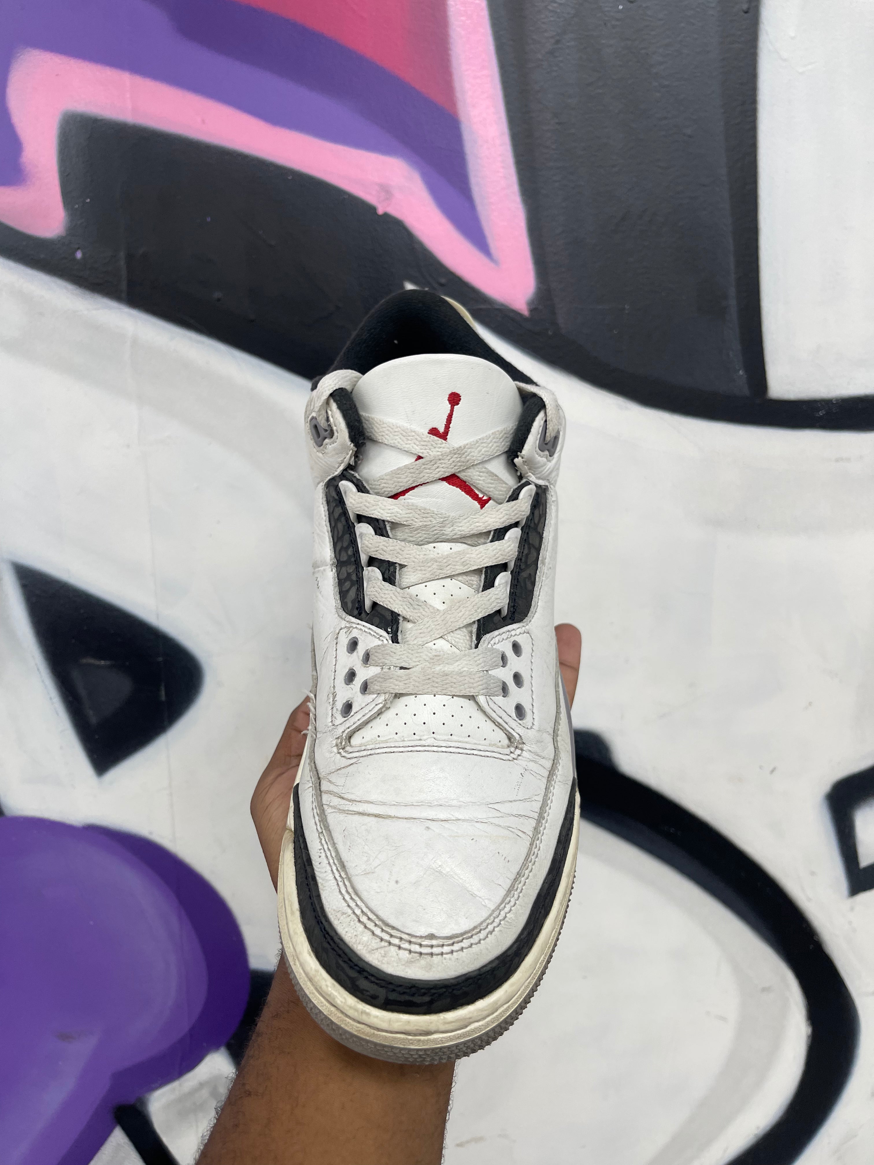 Jordan 3 Cement Grey Sneakers