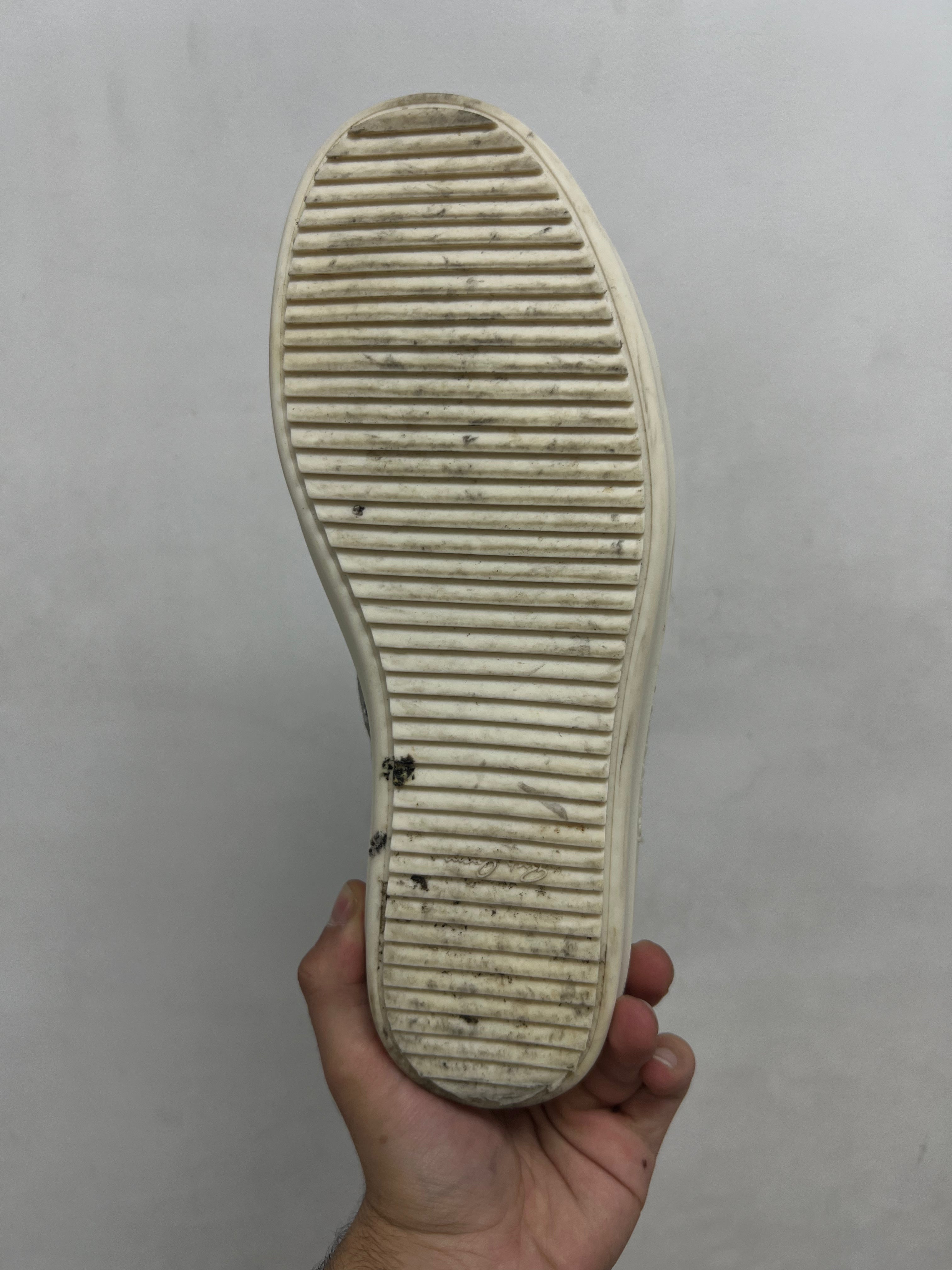 Rick Owens Dark Pearl Jumbo Lace Ramone Low Sneakers