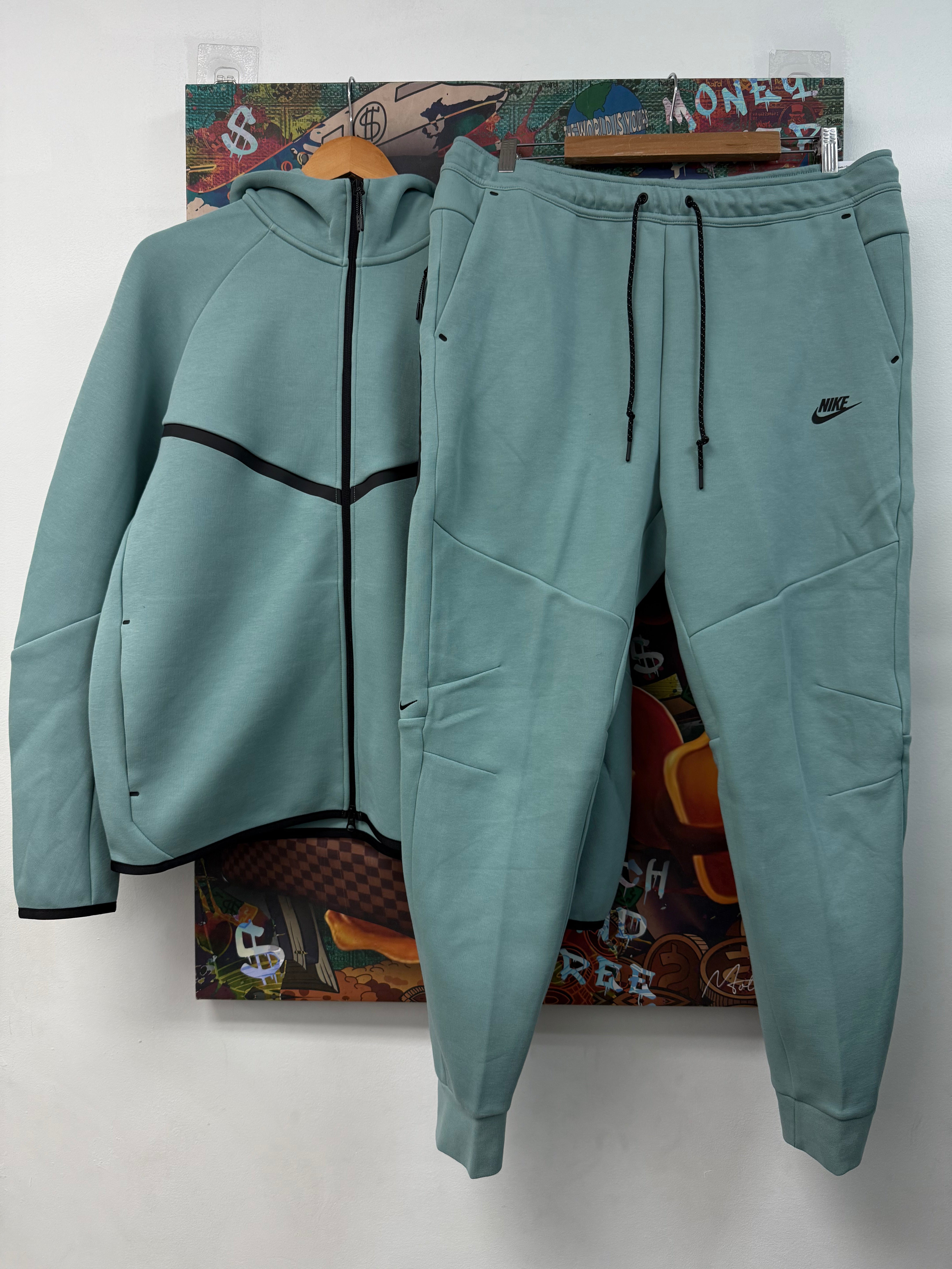 Nike Teal Tech Sweatsuit