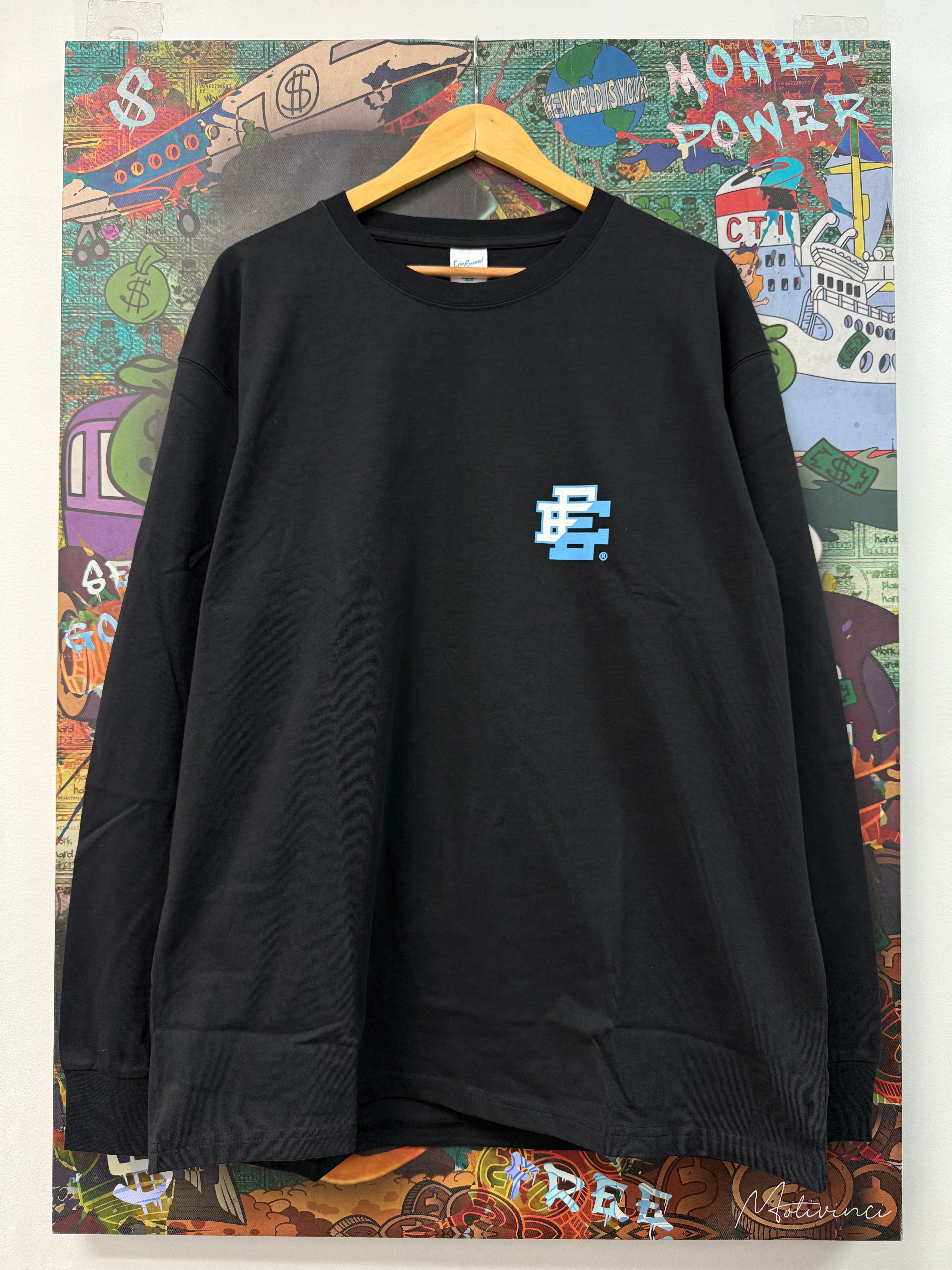 Eric Emanuel Black Baby Blue Long Sleeve