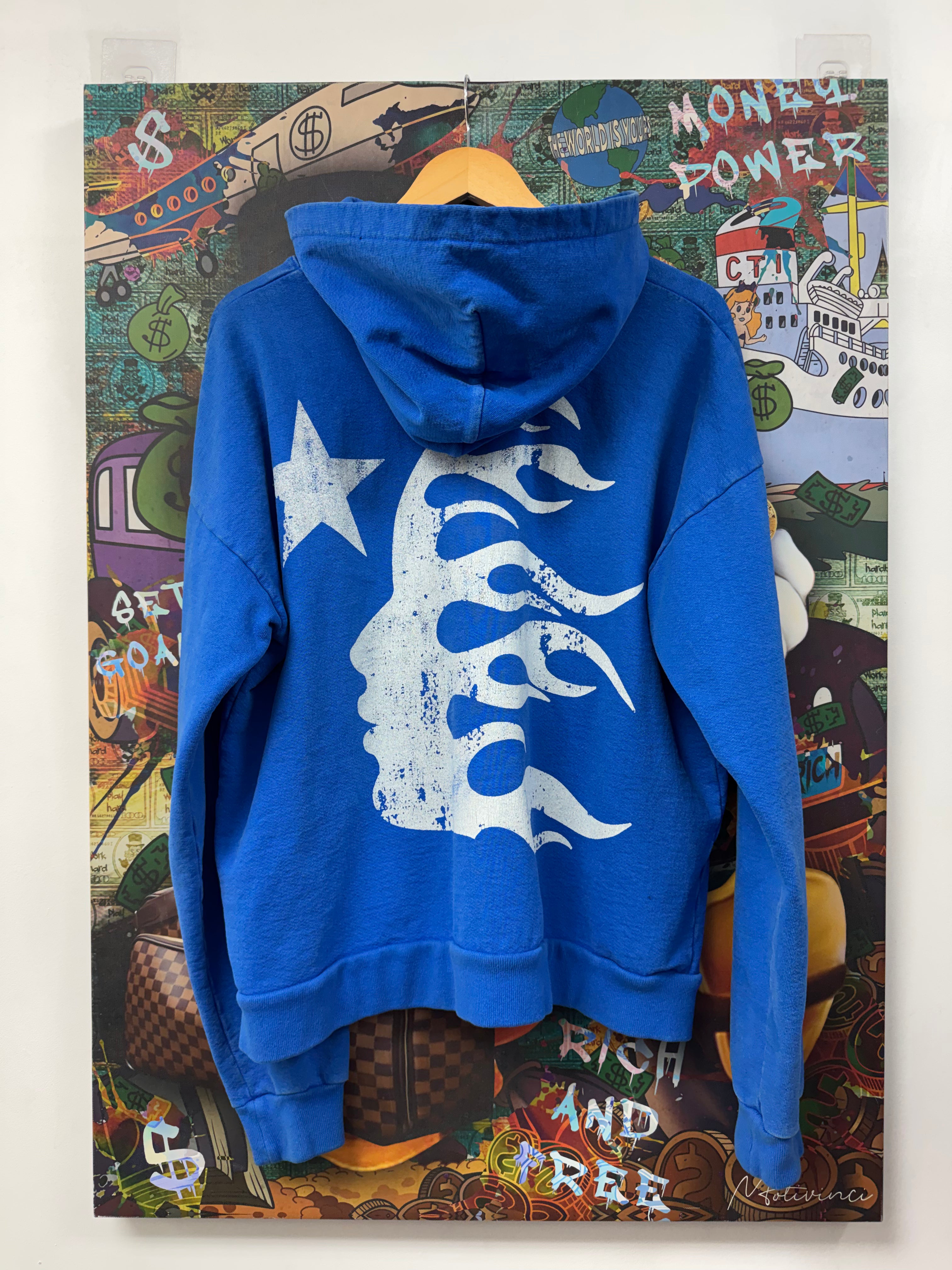 Hellstar Blue Yoga Hoodie