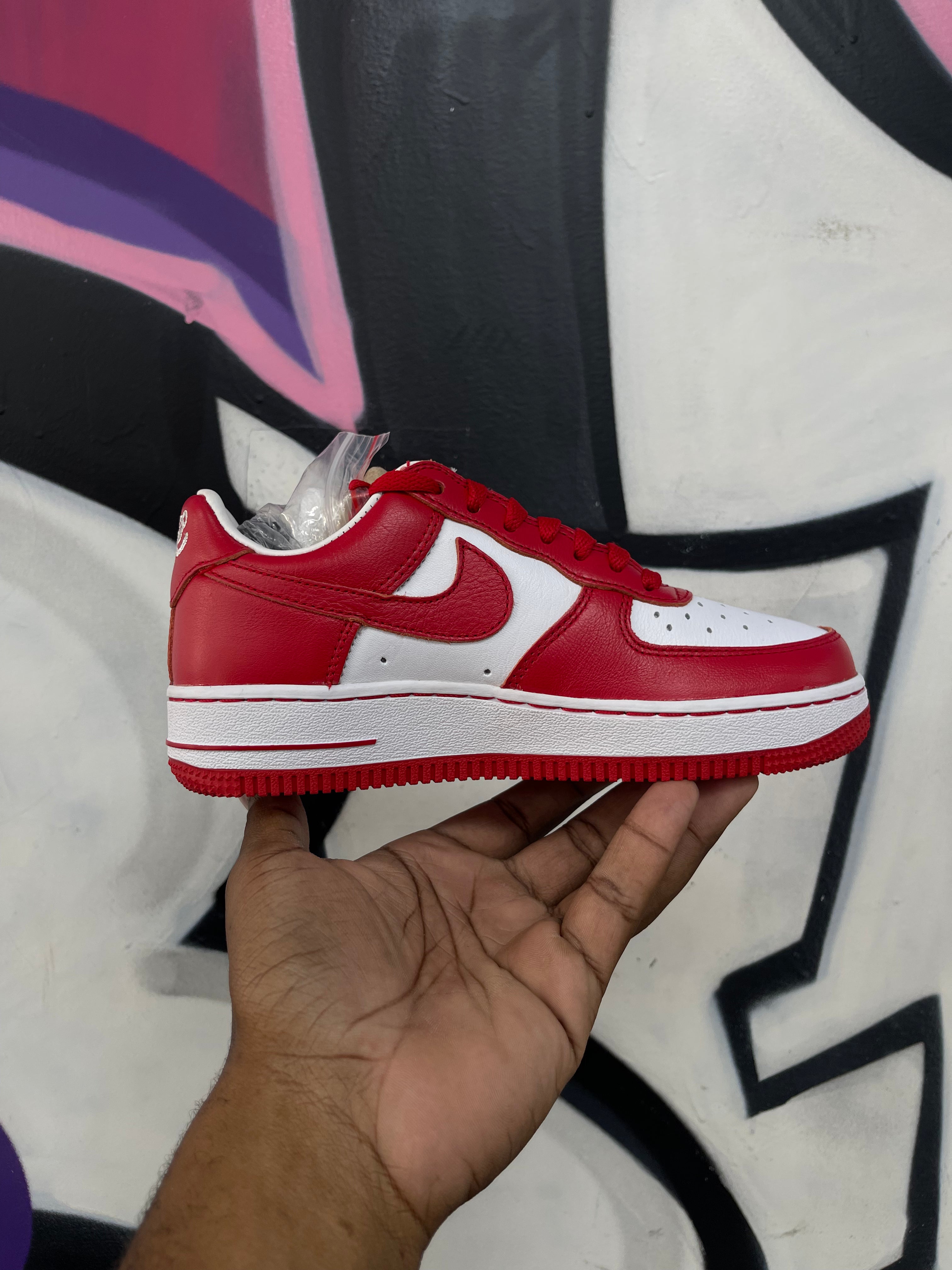Nike AF1 Low Terror Squad Red Sneakers