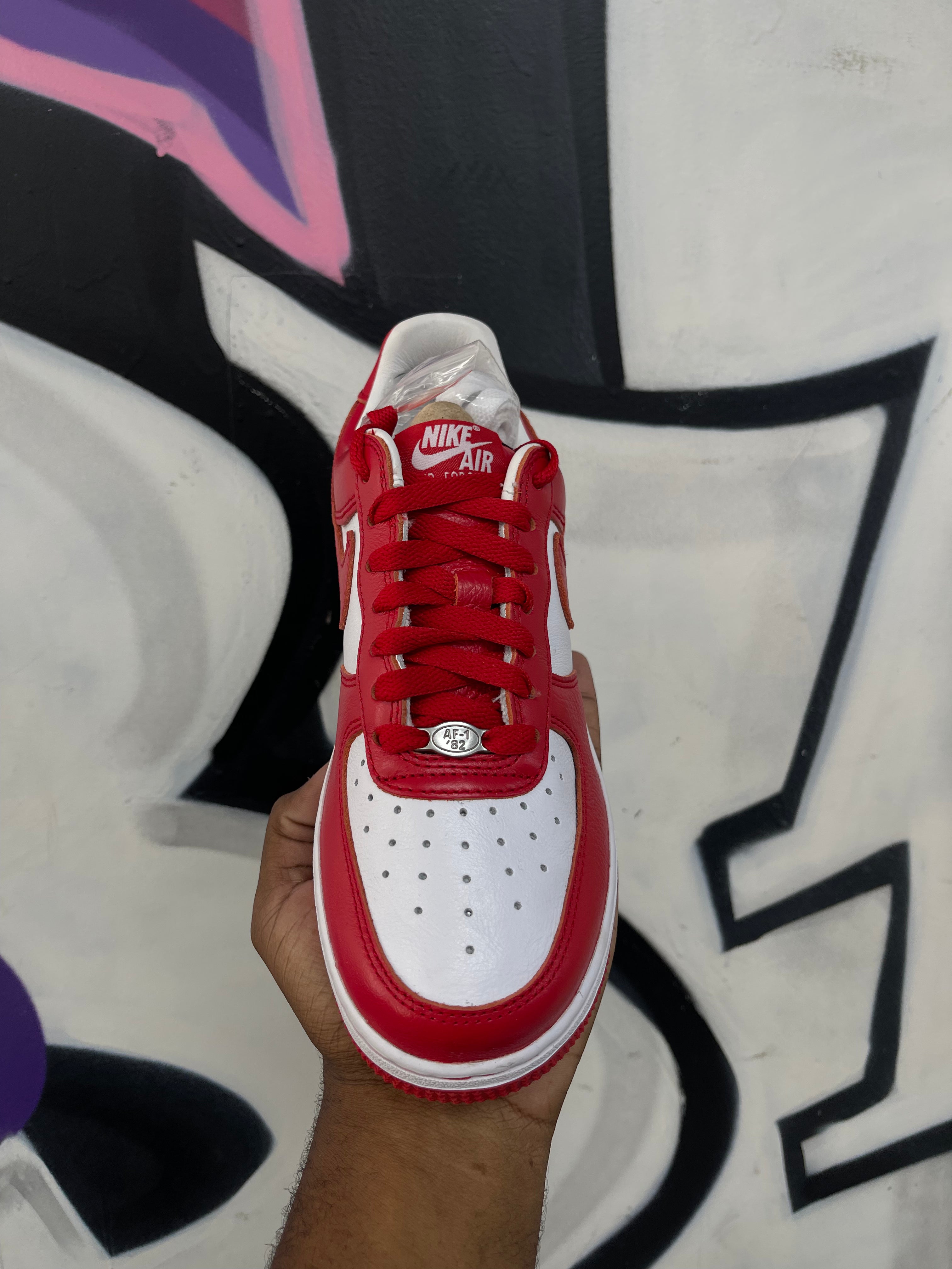 Nike AF1 Low Terror Squad Red Sneakers