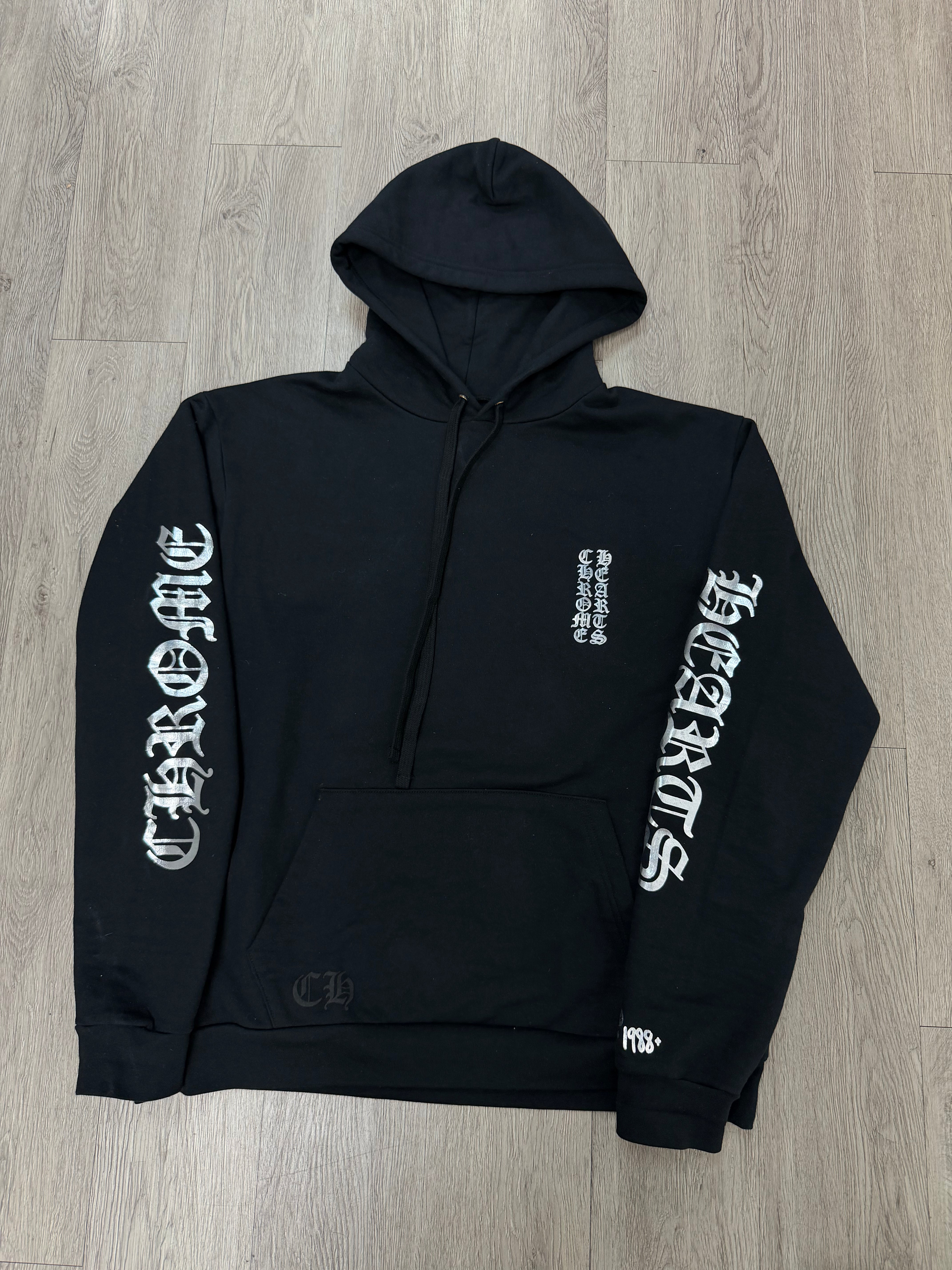 Chrome Hearts Black Silver 1988 Hoodie