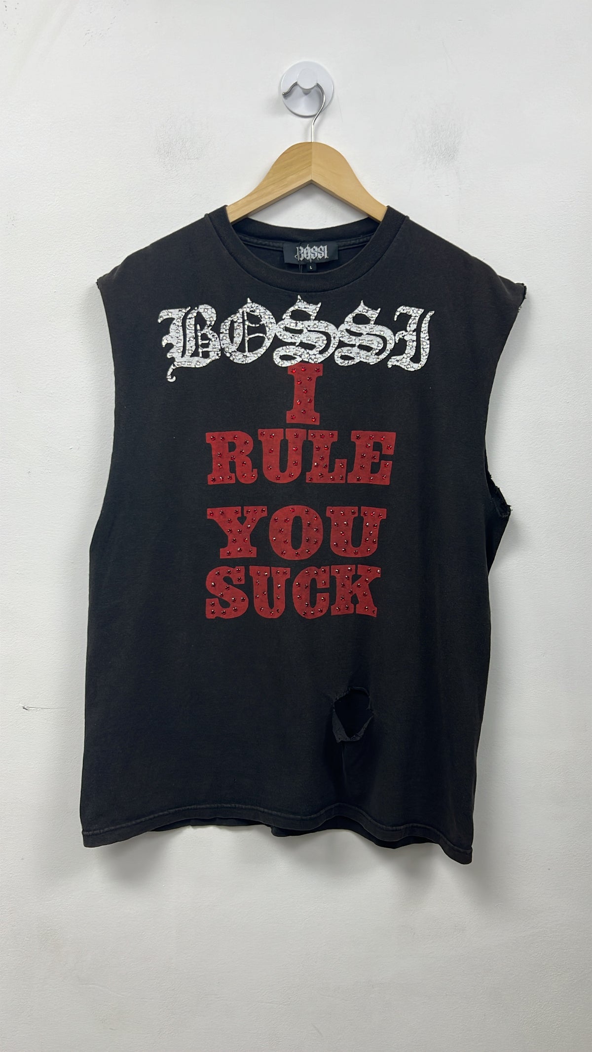 Bossi POTN I Rule You Suck Sleeveless Tee
