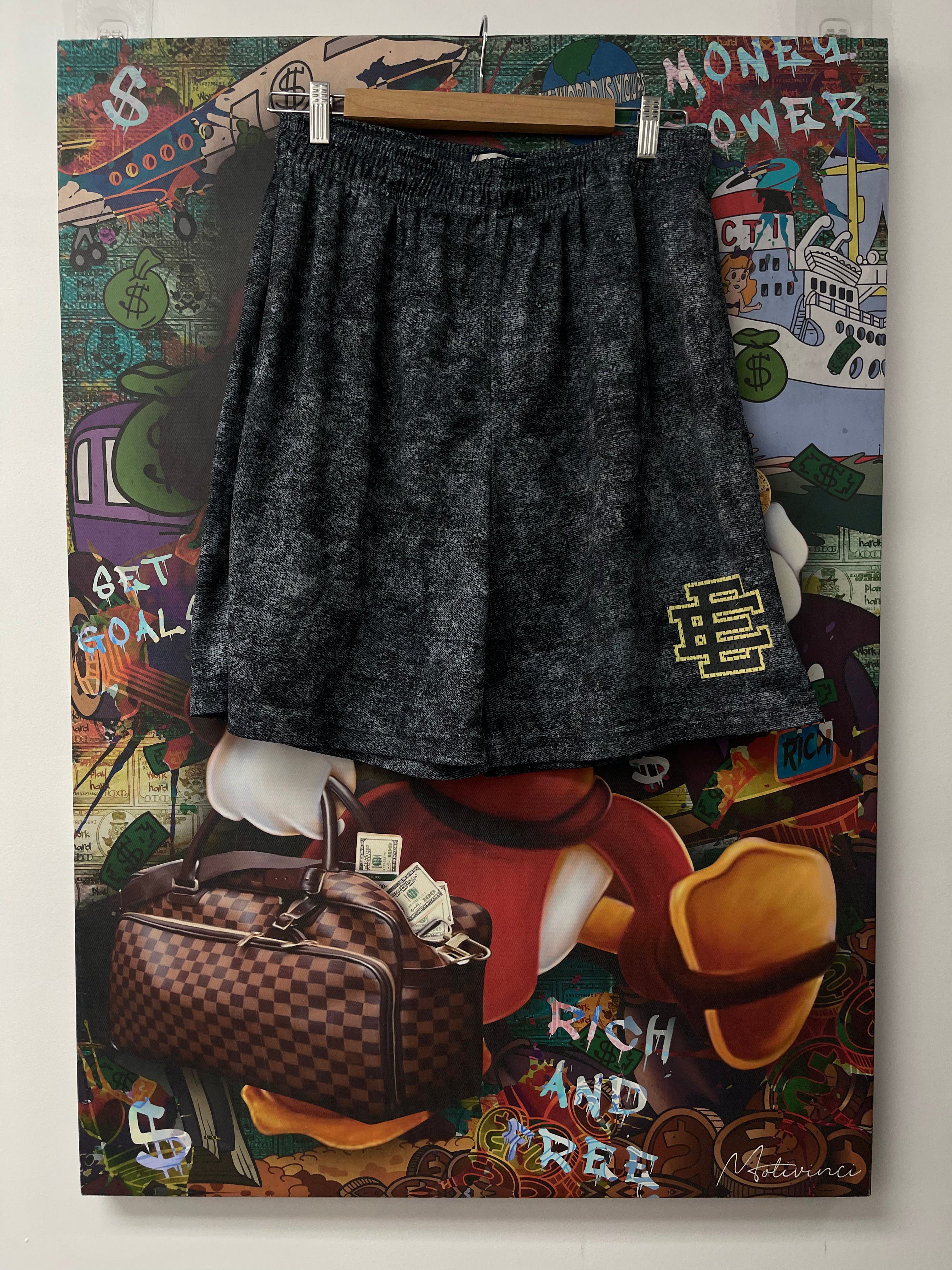 EE Baggy Shorts Charcoal Used