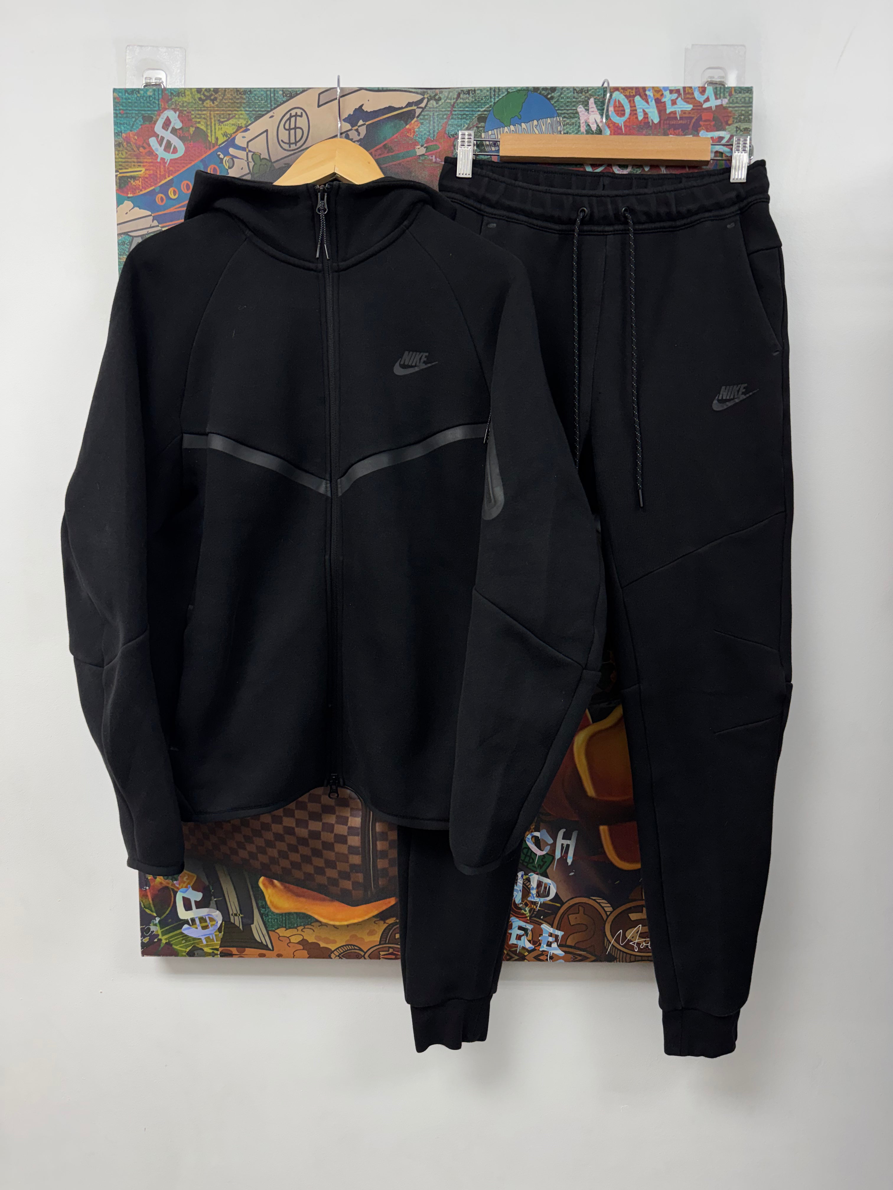Nike Black Tech Sweatsuit