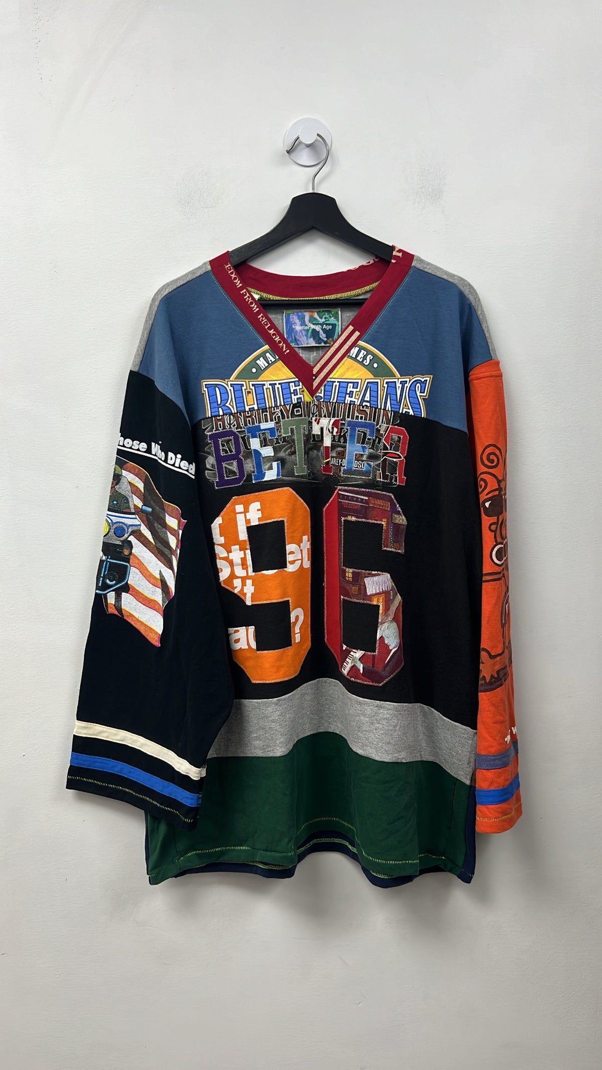 Better With Age Madona Reconstruced Hockey Jersey