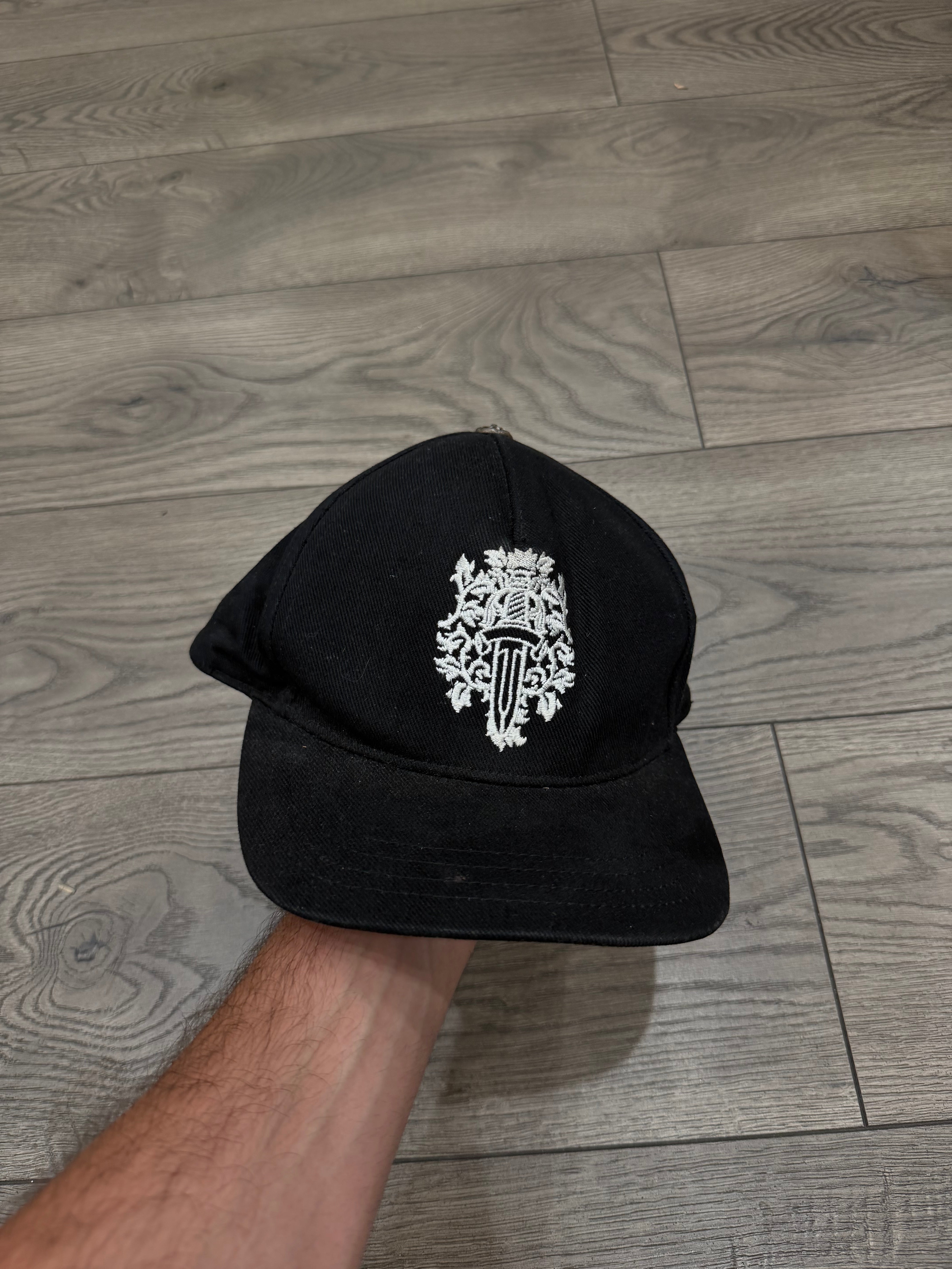 Chrome Hearts Vine Dagger Trucker Black Used OS