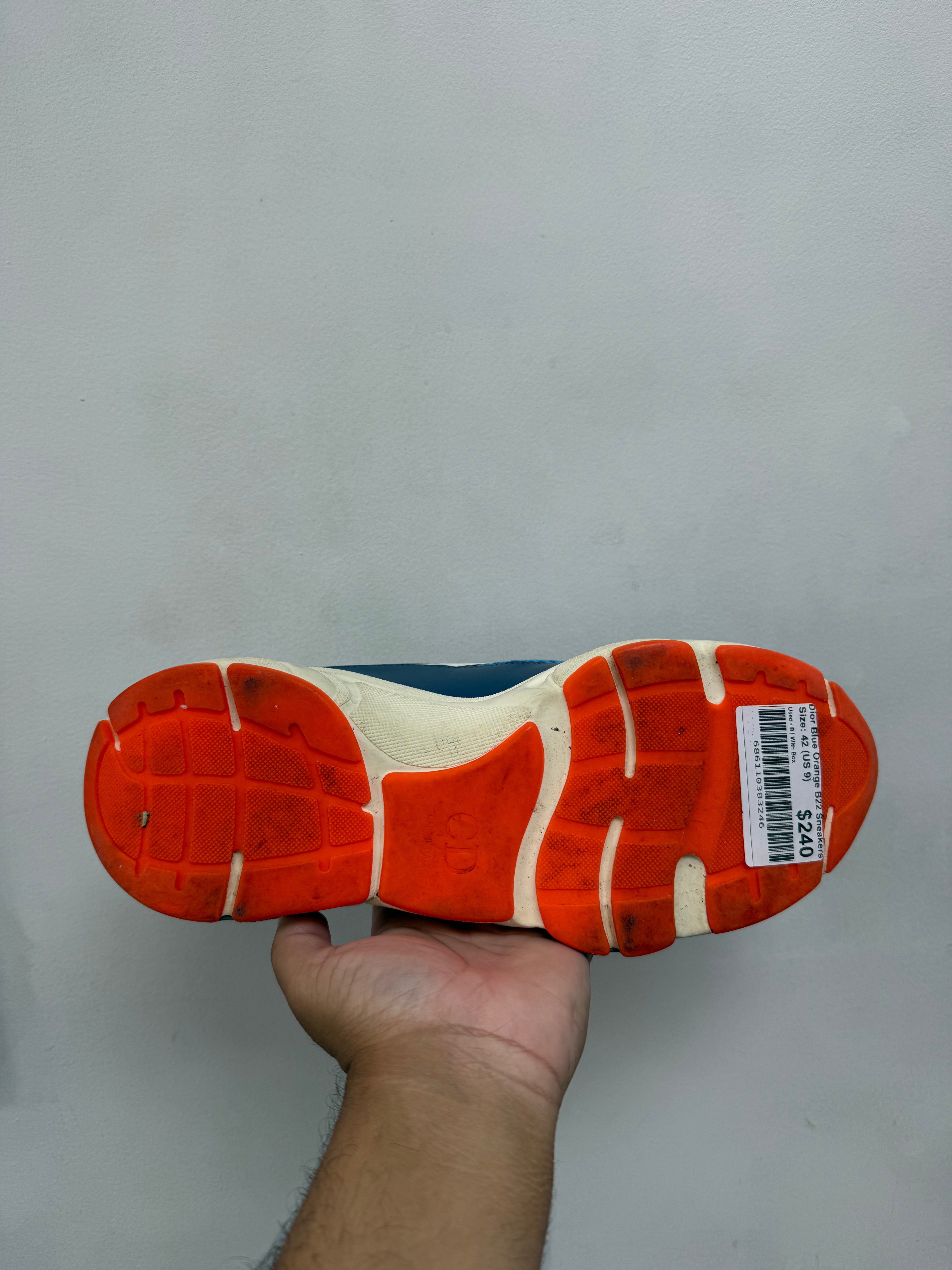 Dior Blue Orange B22 Sneakers