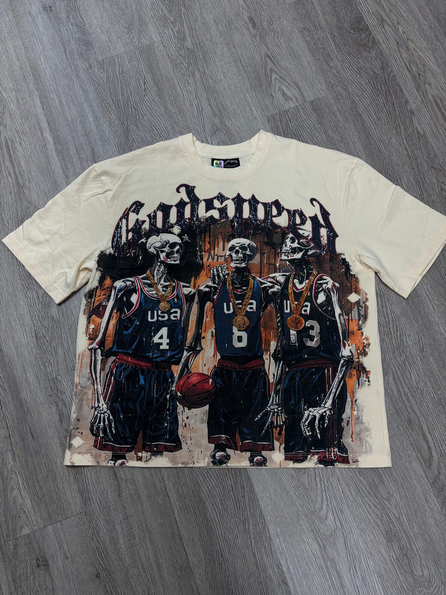 Godspeed Dream Team VVS Tee Bone New (XS-XL)