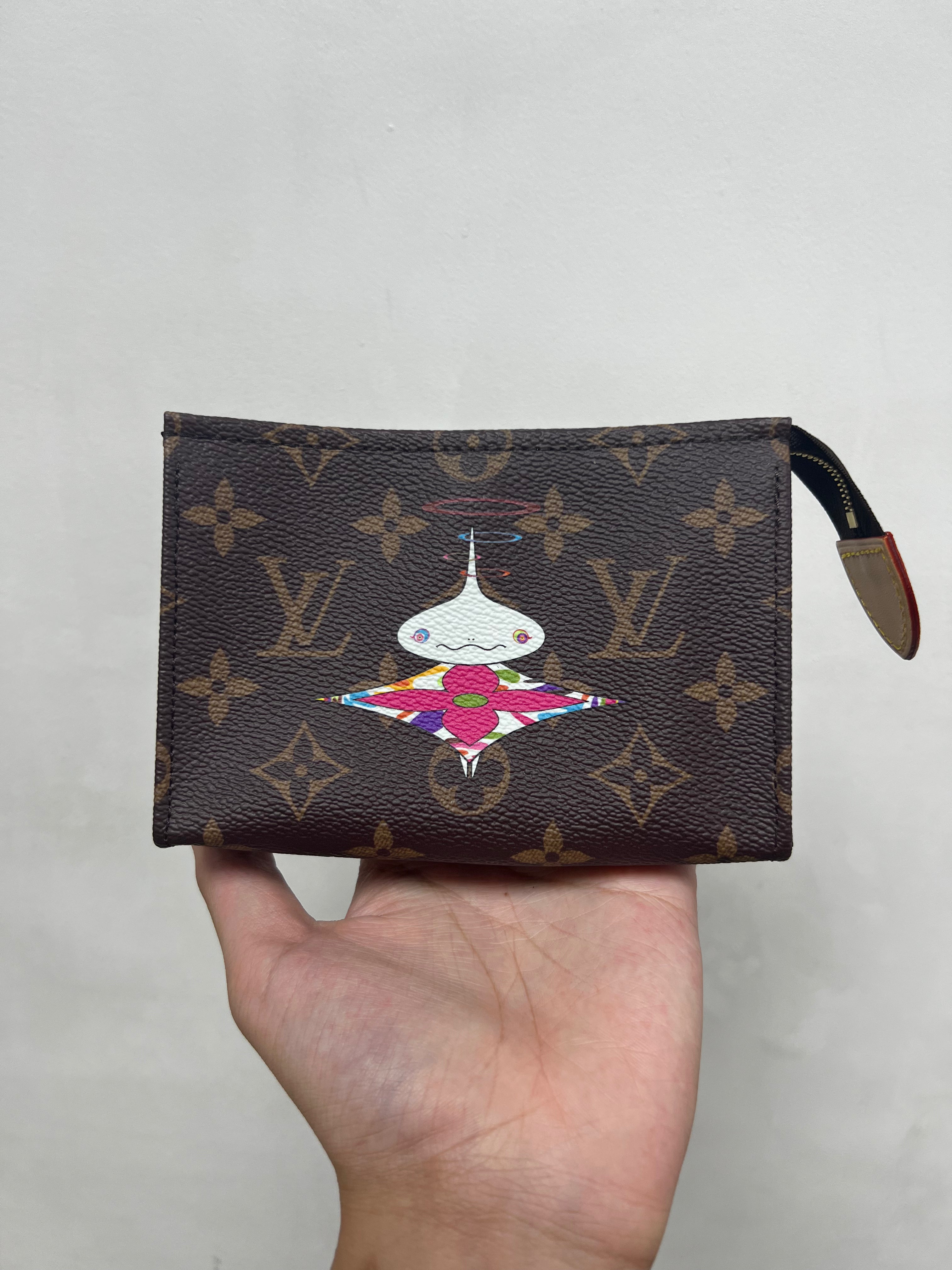 Louis Vuitton Brown Monogram Murakami Toiltery Bag