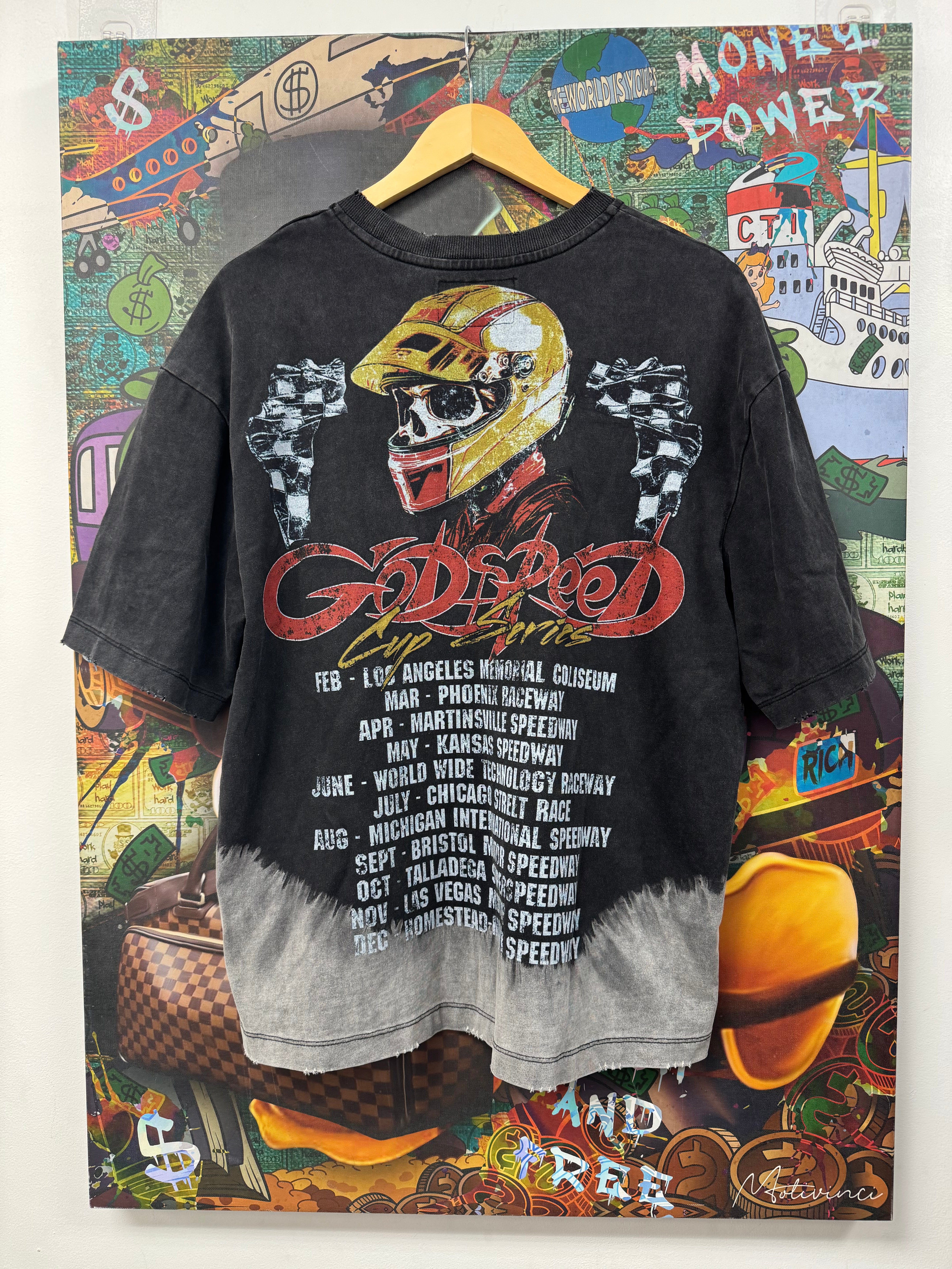 Godspeed Split Raceway Tee