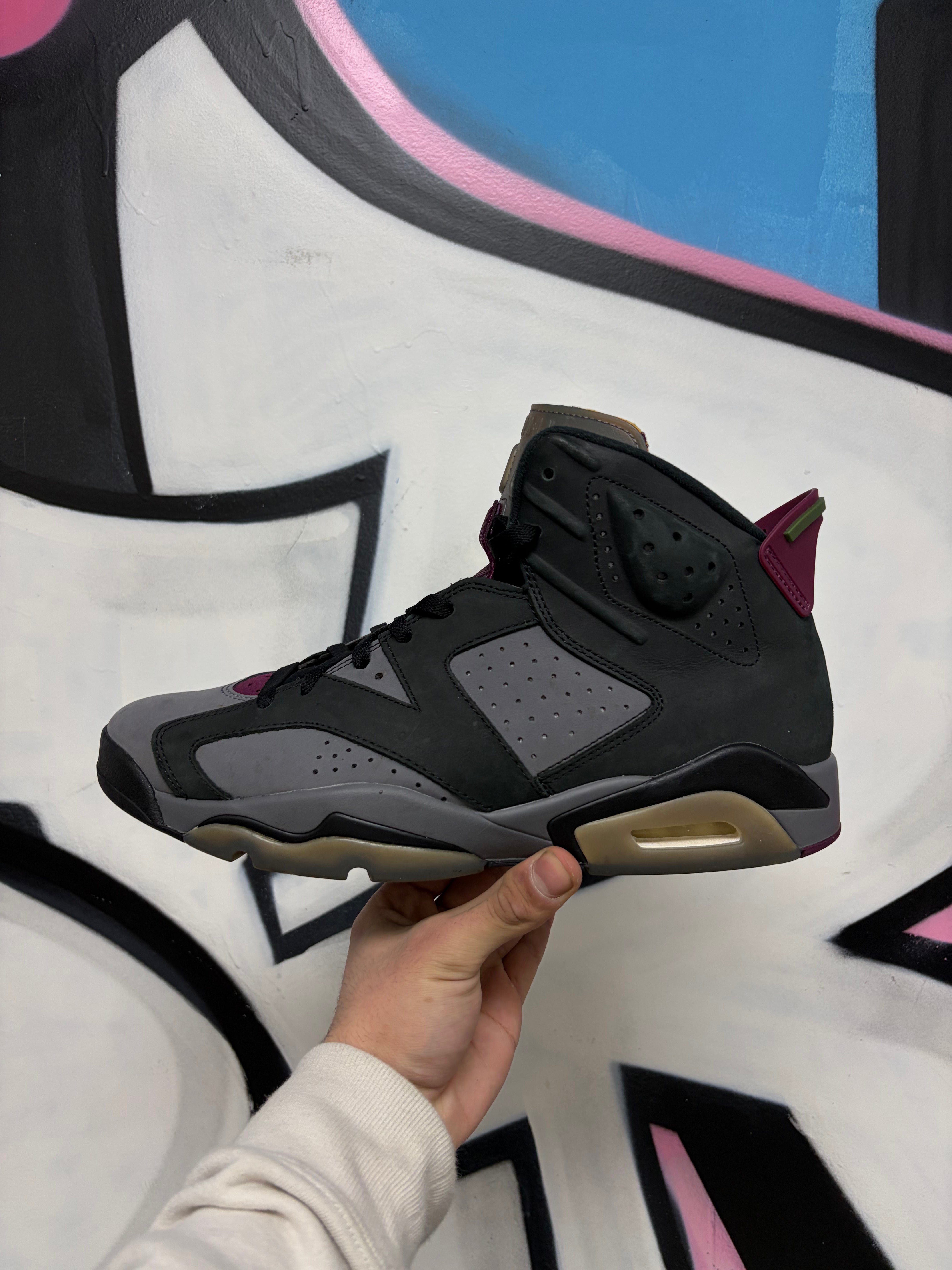 Jordan 6 Bordeaux (No Insoles) Sneakers