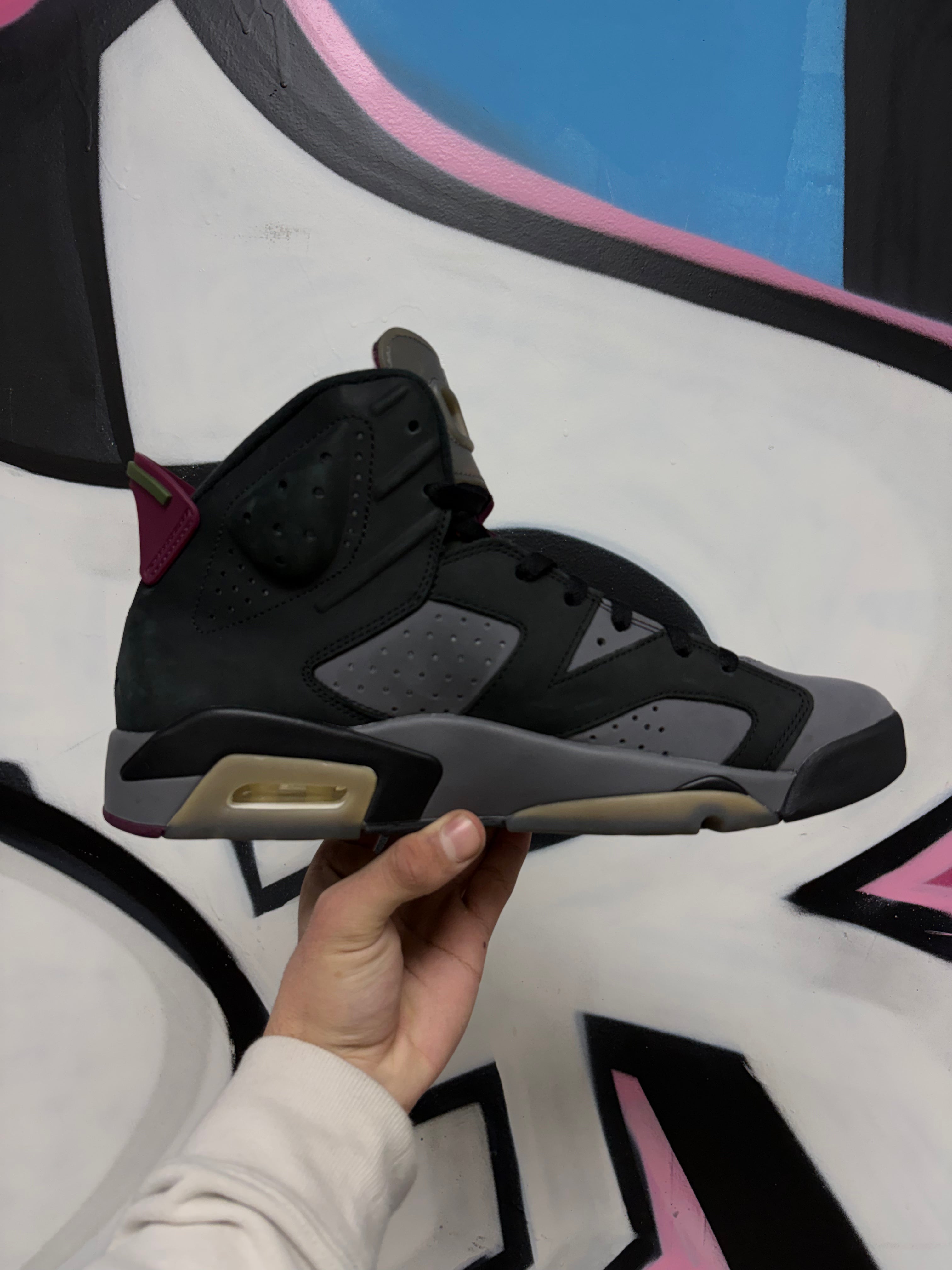 Jordan 6 Bordeaux (No Insoles) Sneakers