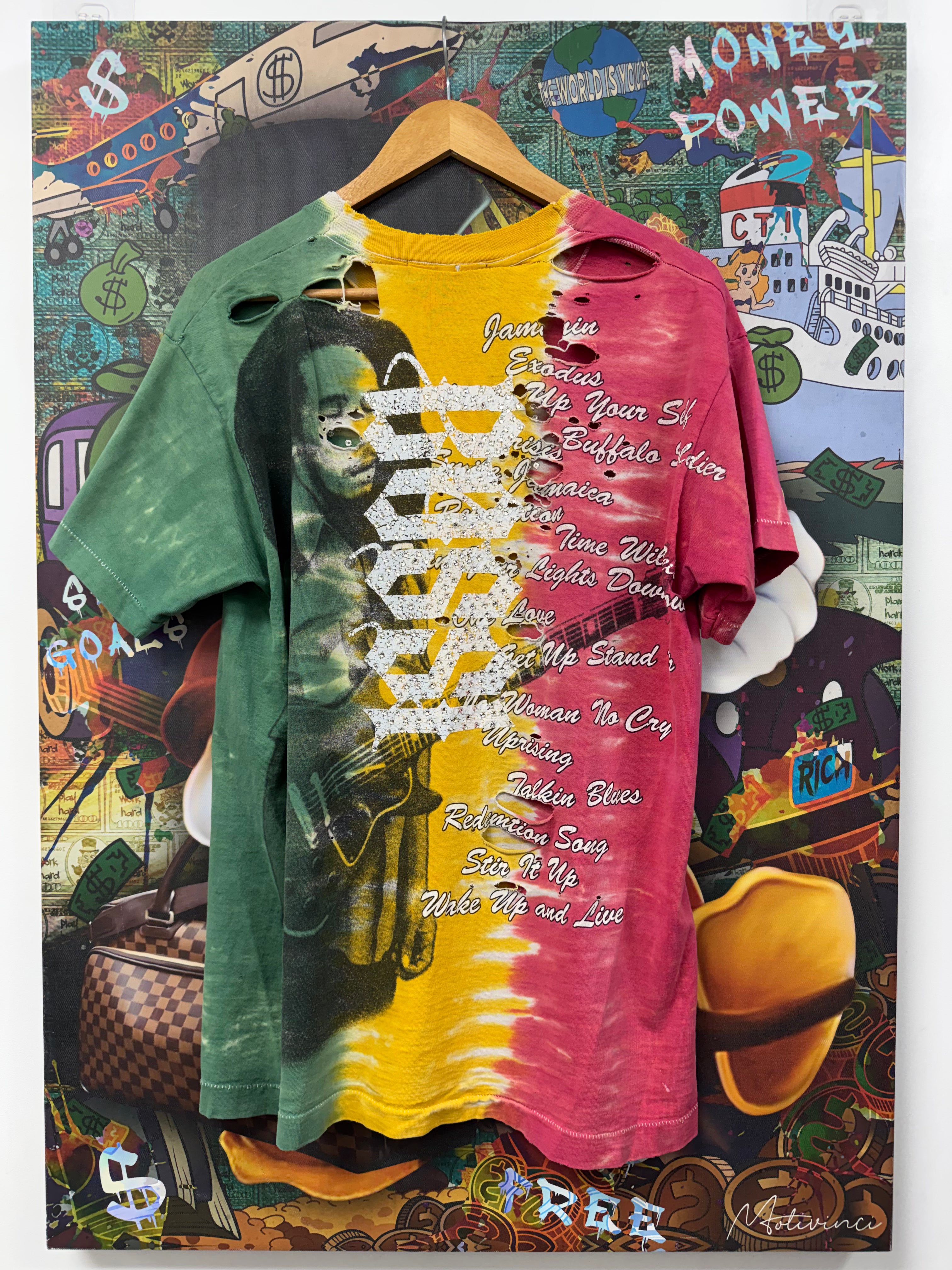 Bossi Bob Marley Rhinestone Tee