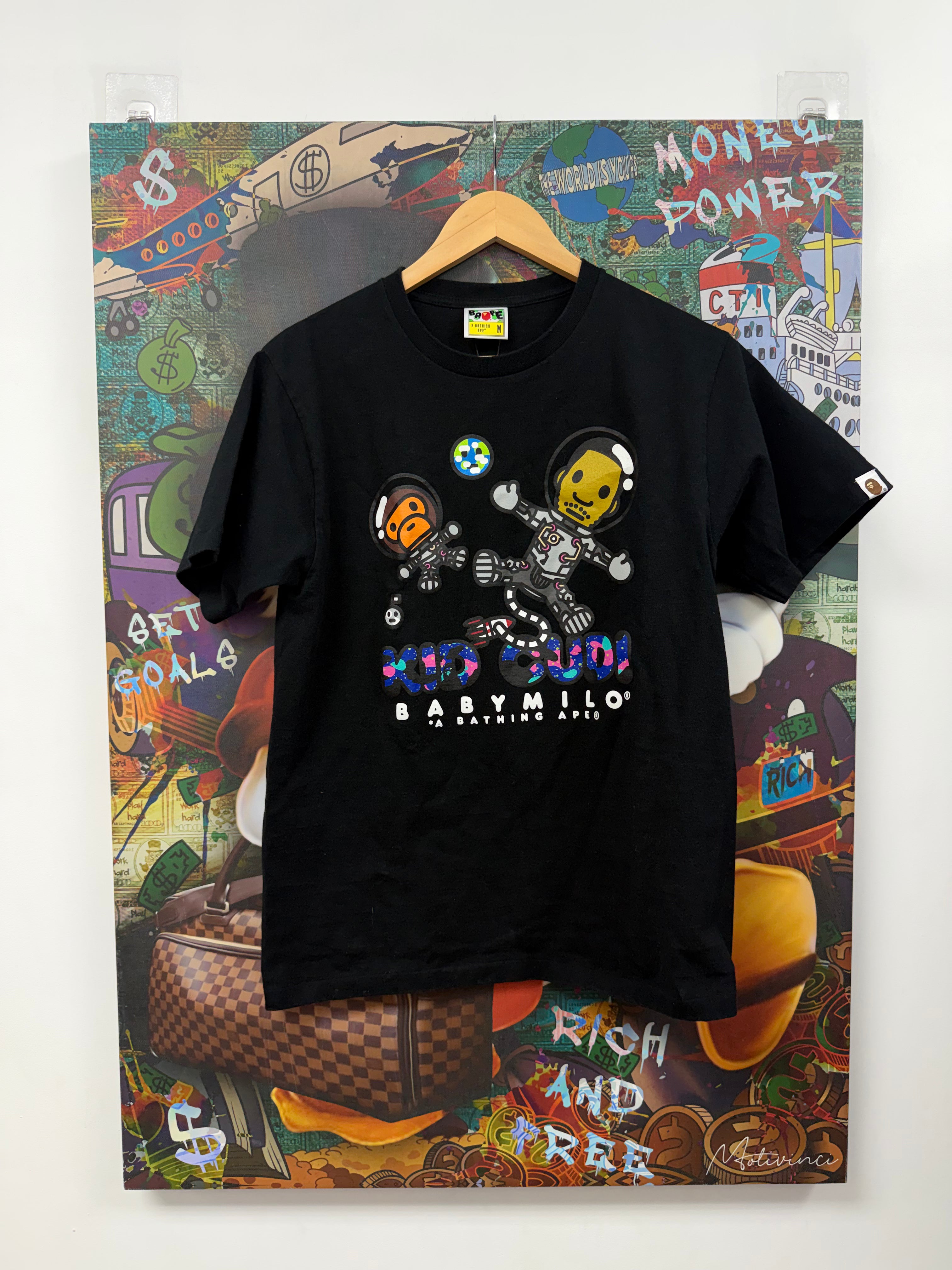 BAPE Black Kid Cudi Tee