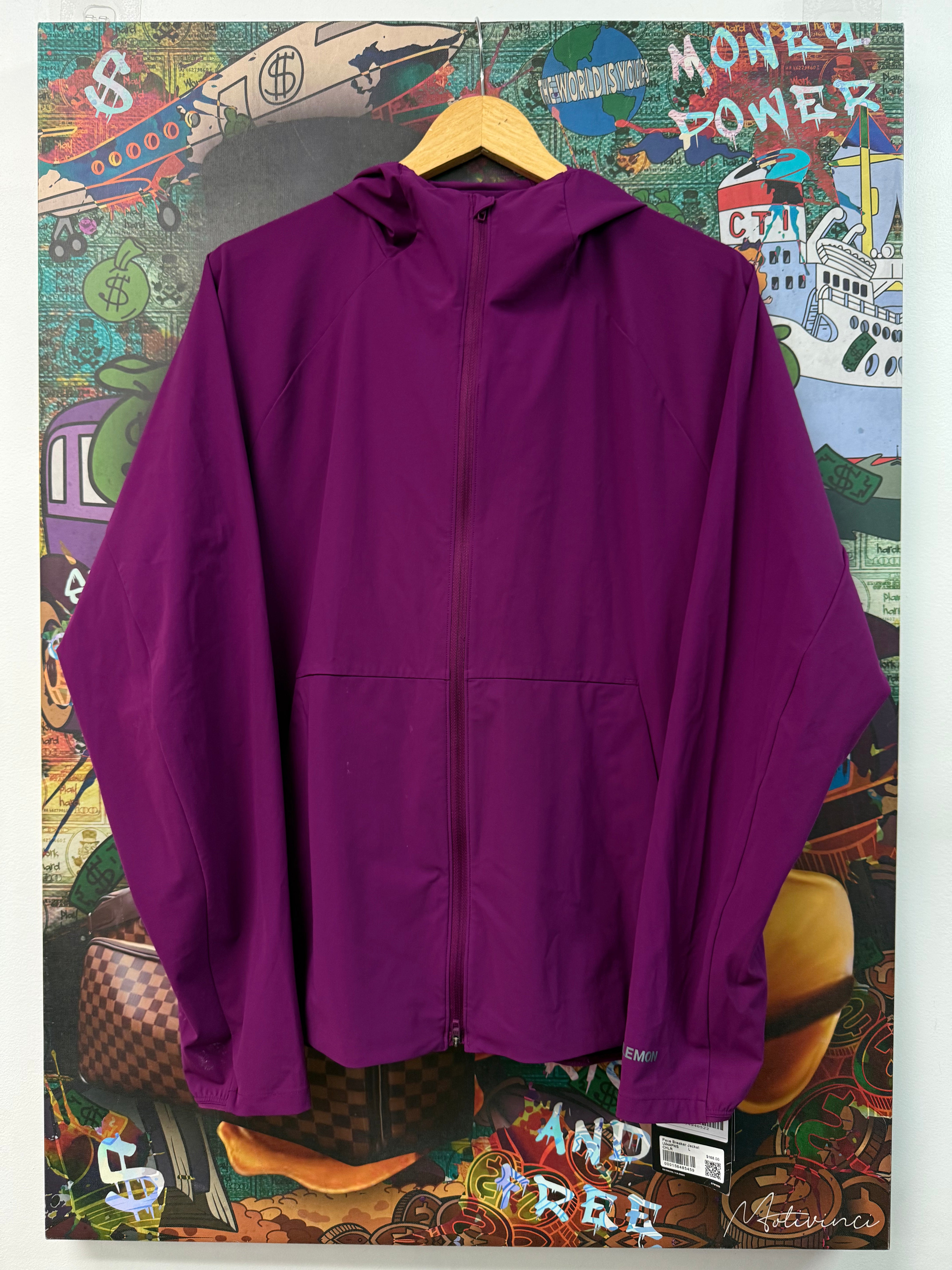 Lululemon Purple Pacebreaker Track Jacket