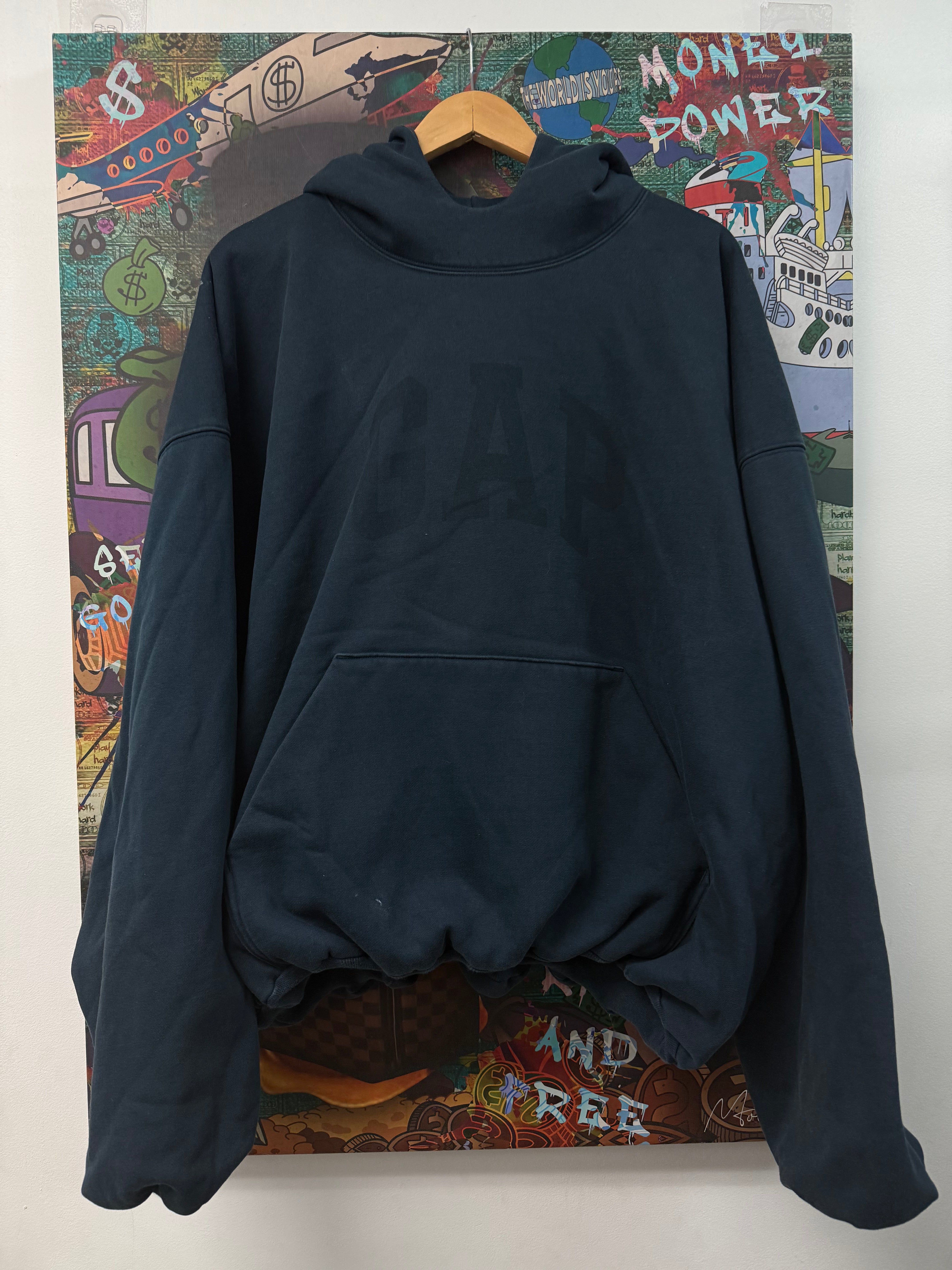 YZY GAP Dove Navy Hoodie