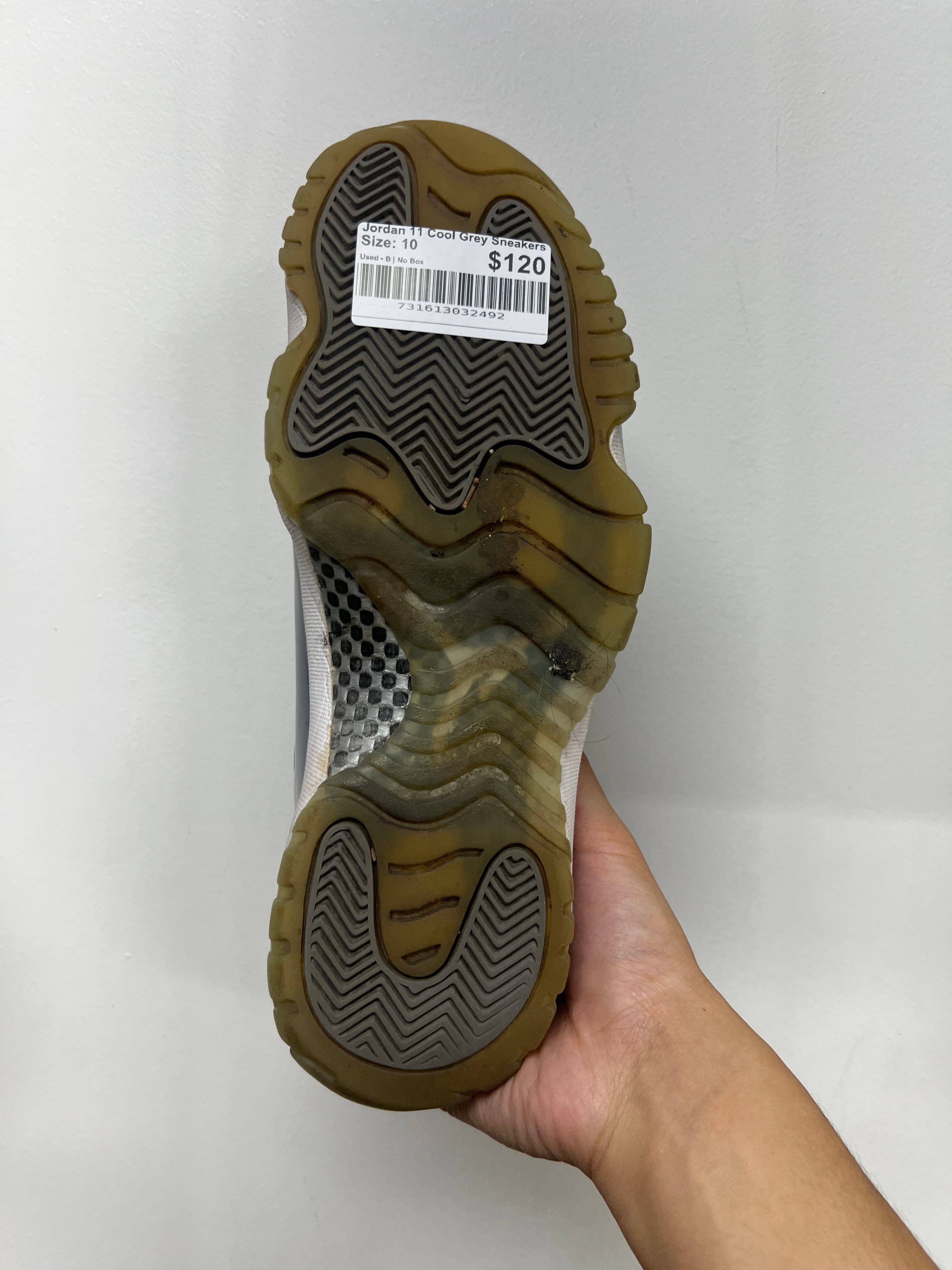 Jordan 11 Cool Grey Sneakers