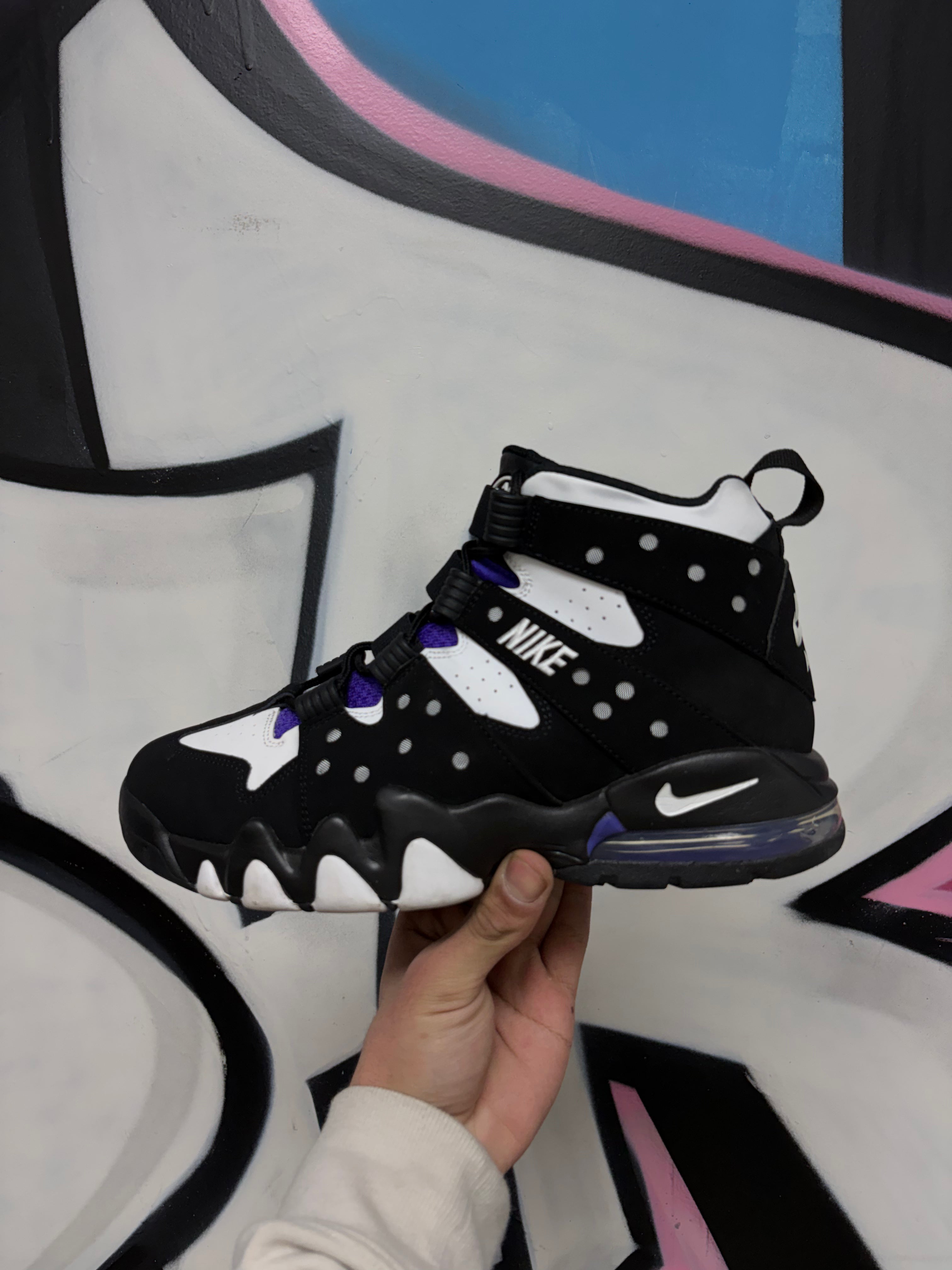 Nike CB 94 Black White Purple Sneakers