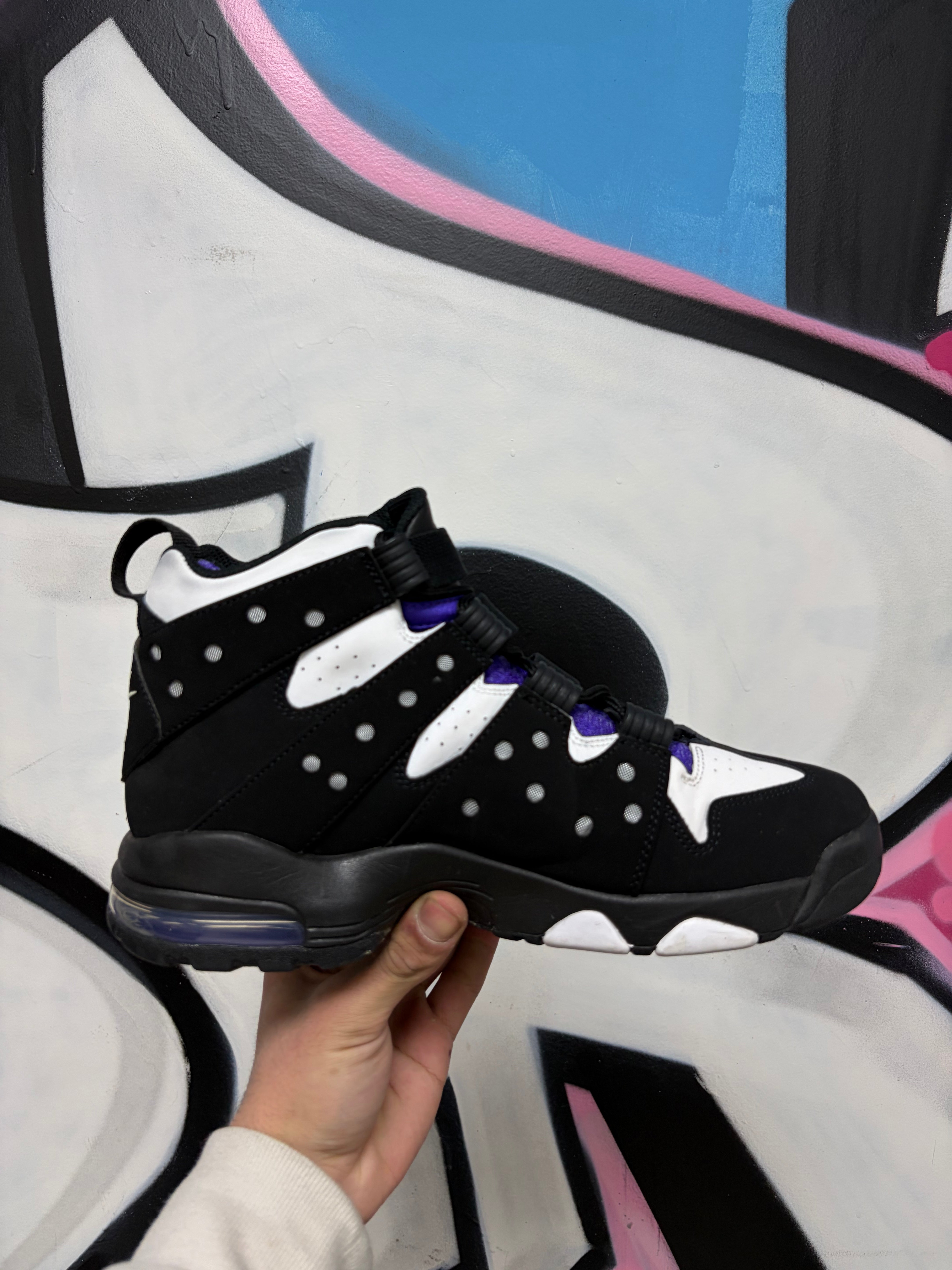 Nike CB 94 Black White Purple Sneakers