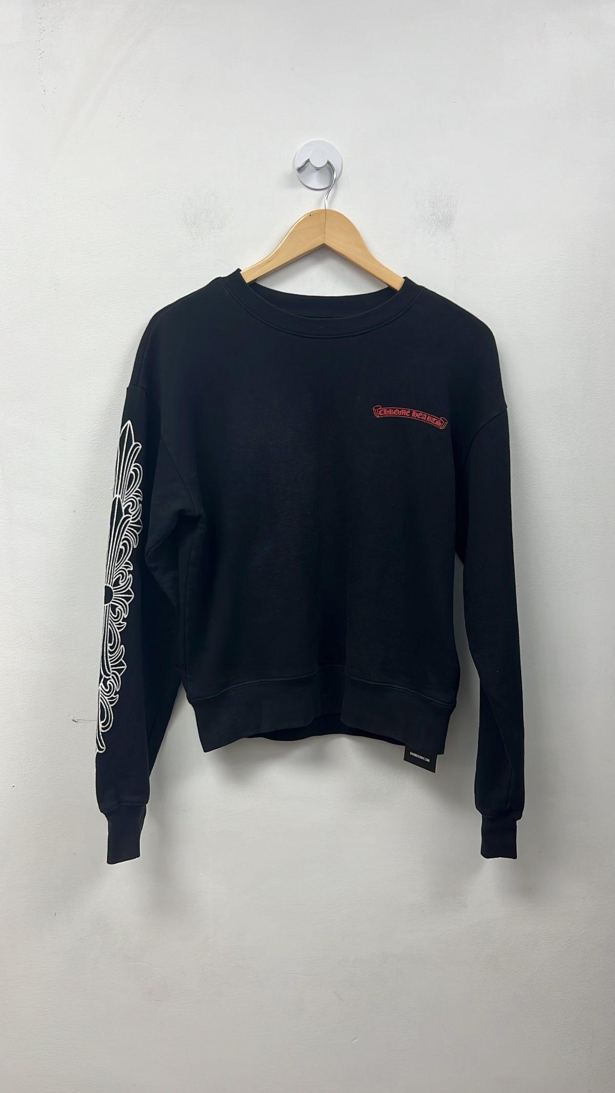 Chrome Hearts Matty Boy Black Chomper Crewneck