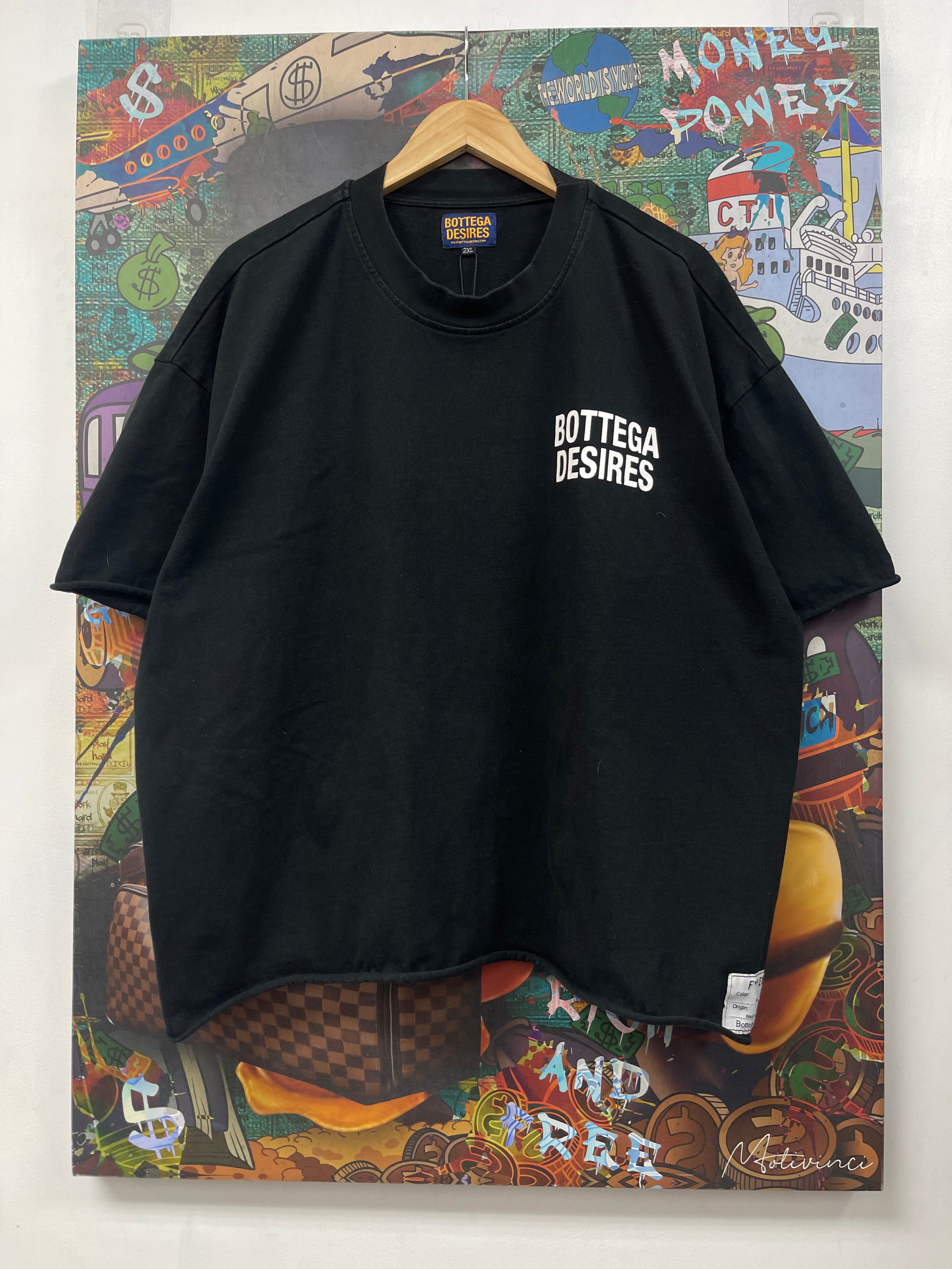 Bottega Desires Black Fuck Em Tee