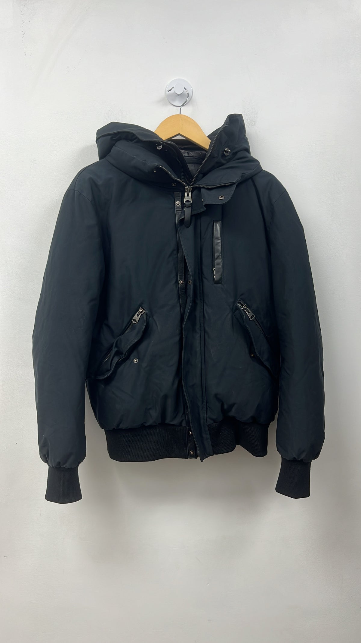 Mackage Black Dixon Down Bomber (40) Jacket