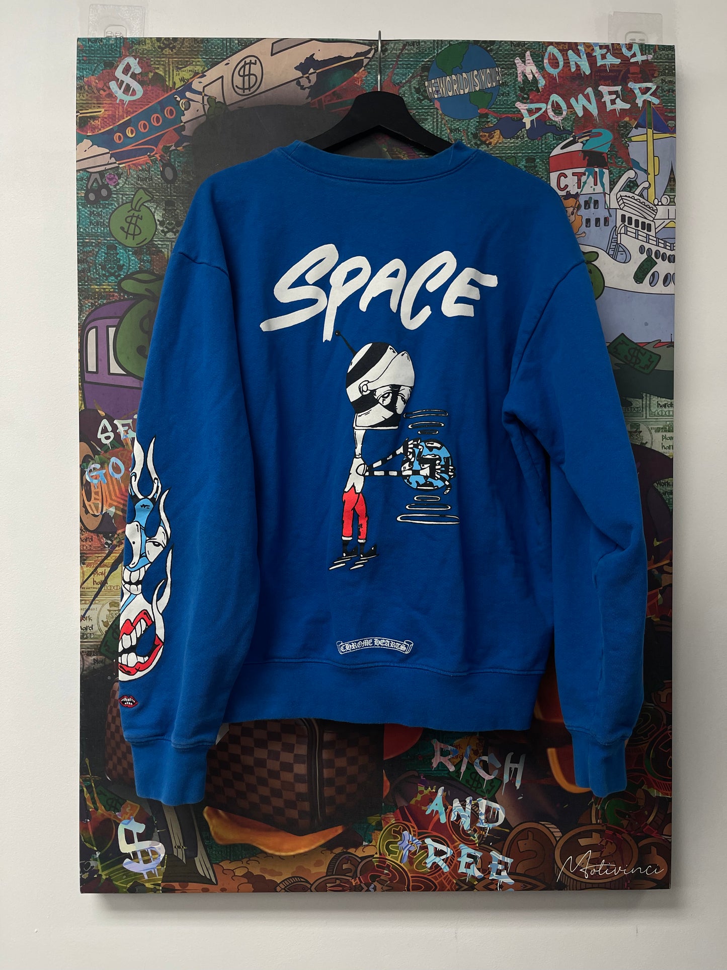 Chrome Hearts Mattyboy Space Crewneck Used