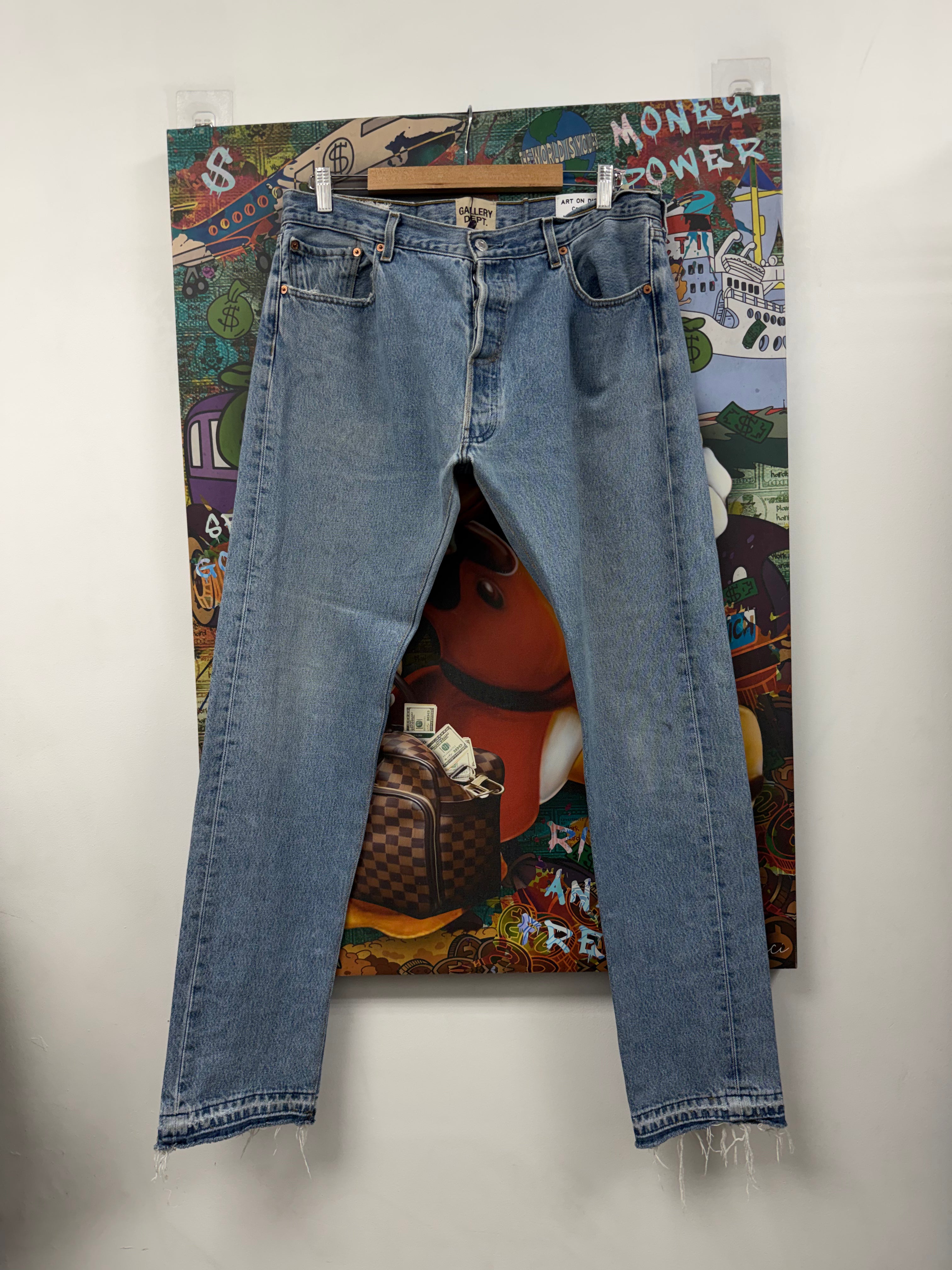 Gallery Dept Light Wash Plain Jeans