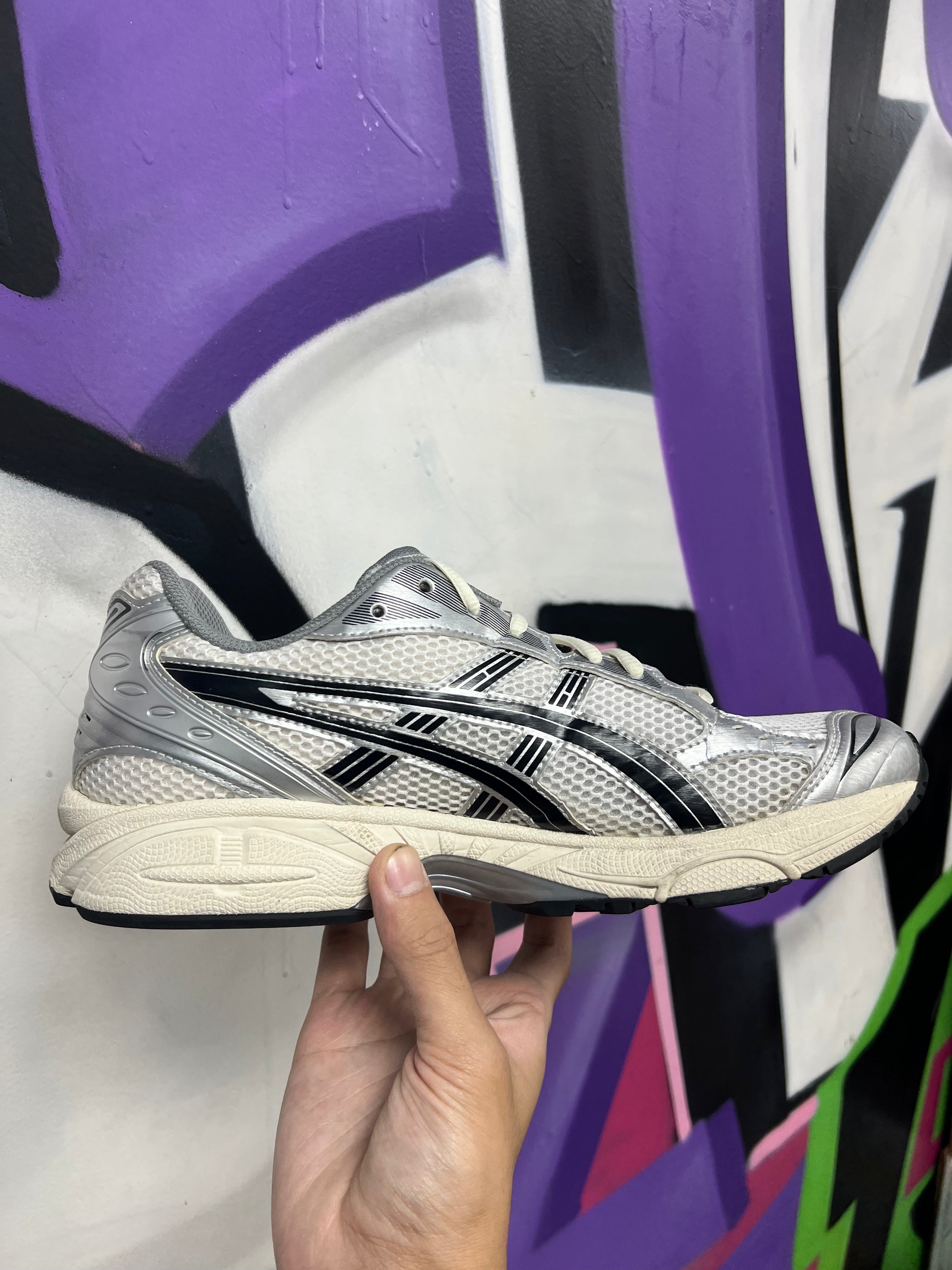 ASICS x JJJJound Silver Black Sneakers