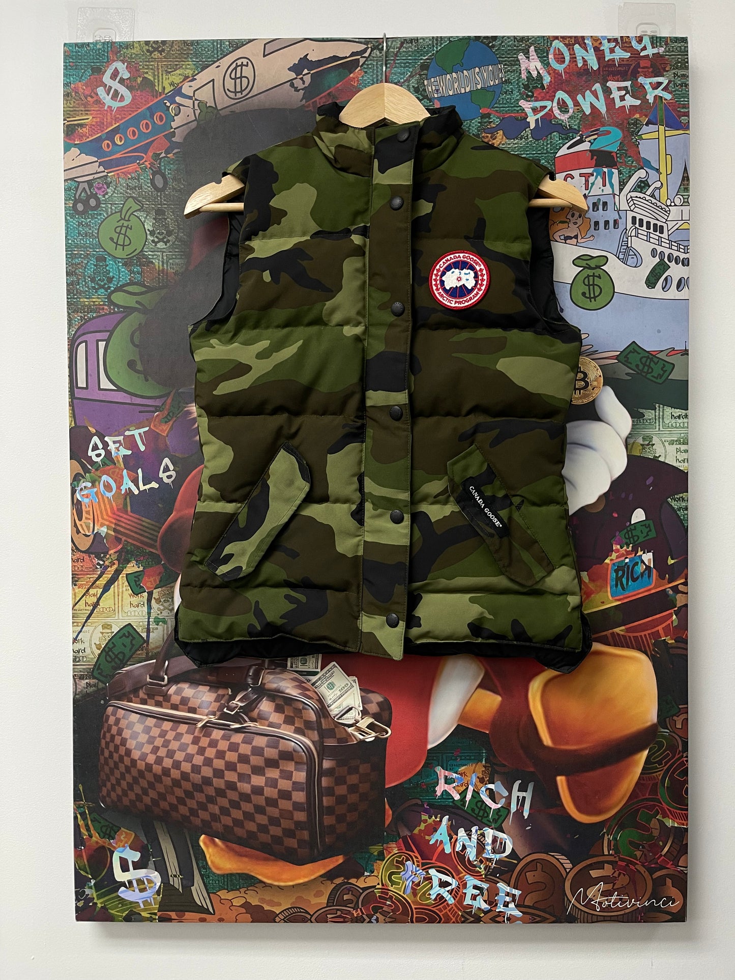 Canada Goose Camo Vest Used