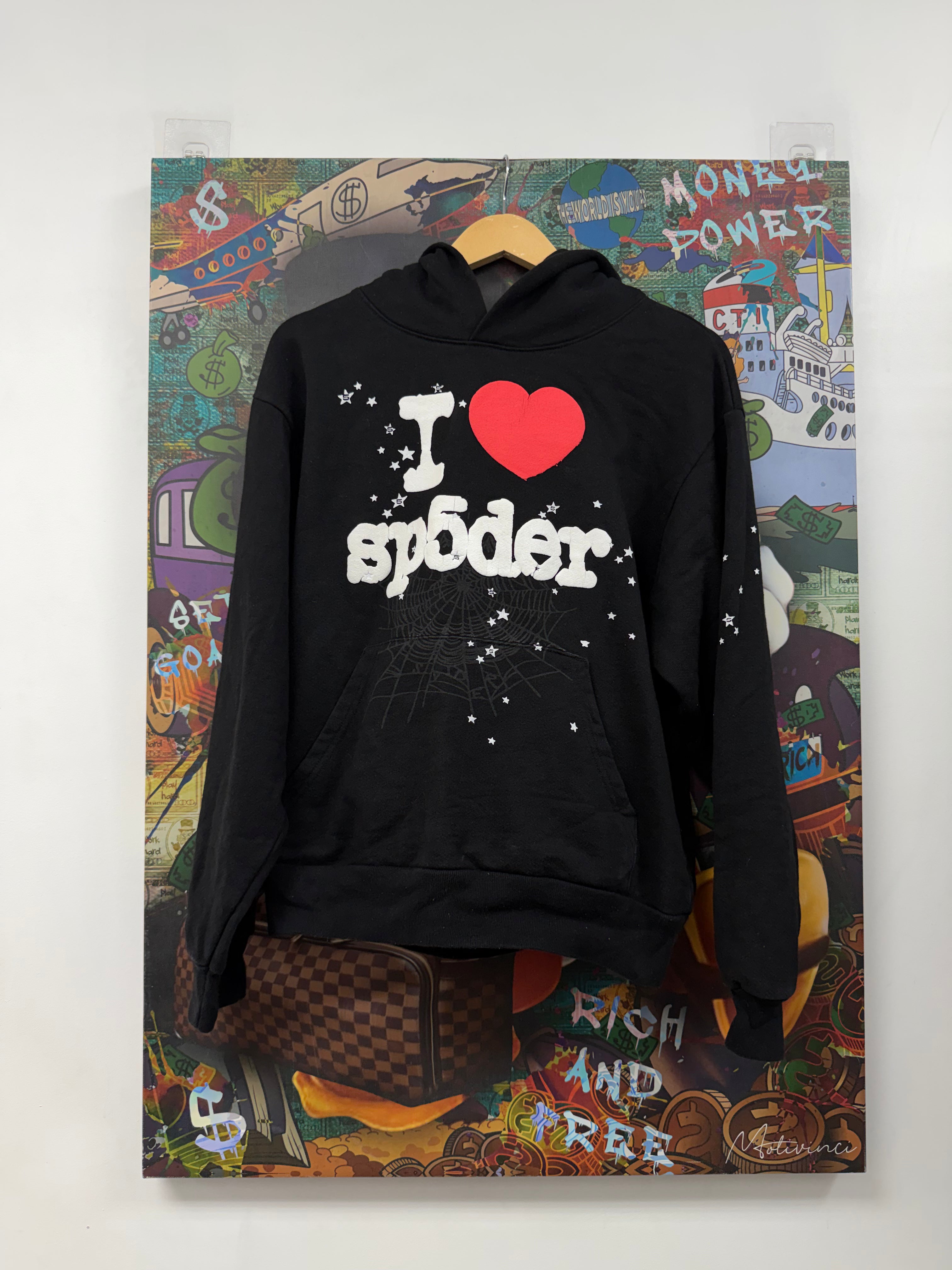 Sp5der I Love Sp5der Hoodie
