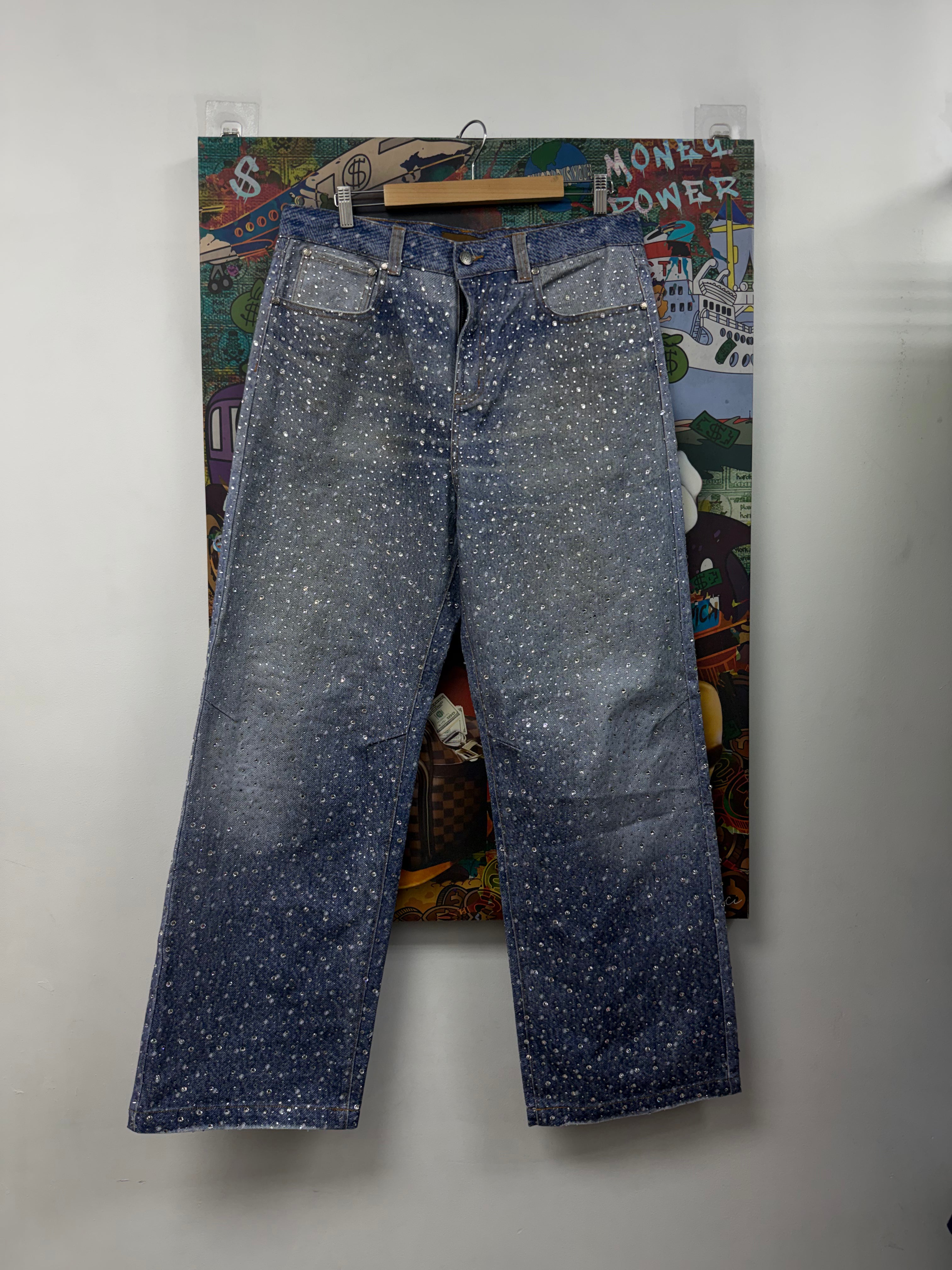 Birth Of A Royal Child Blue Diamond Boro Jeans