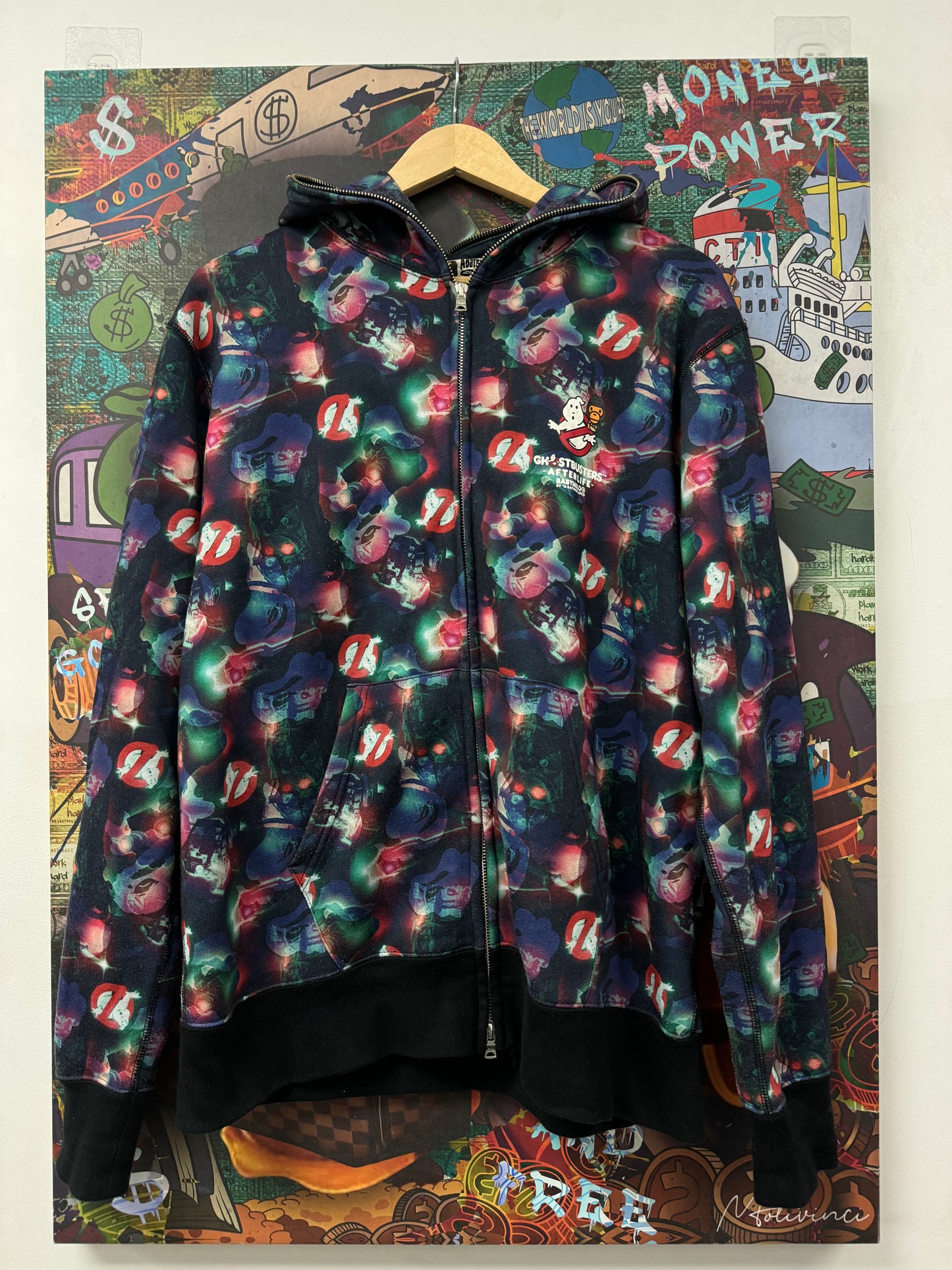 BAPE Zip Up Ghostbusters Multi Lightly Worn XL N/A