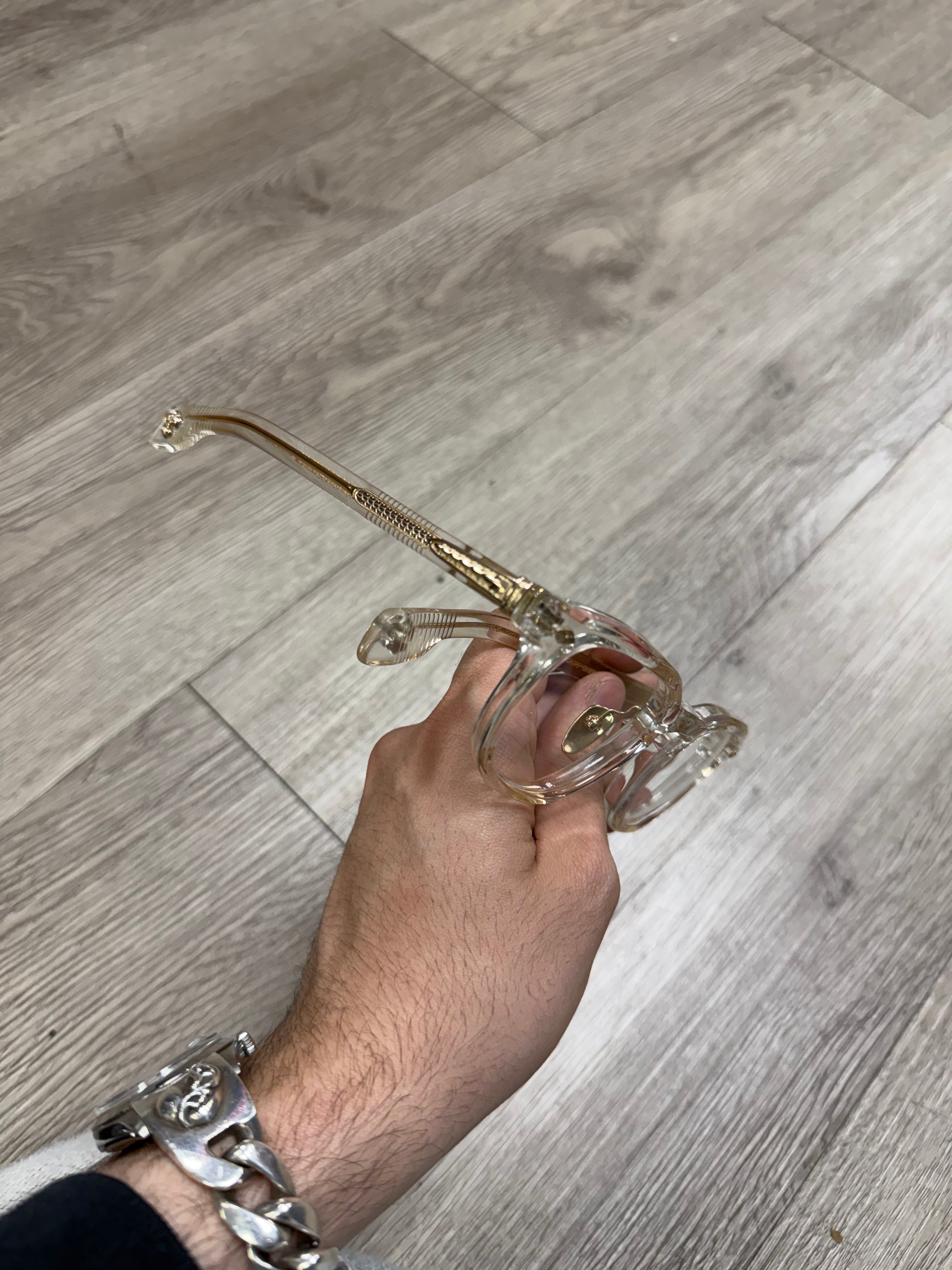 Chrome Hearts Clear Chirp Chirp Glasses