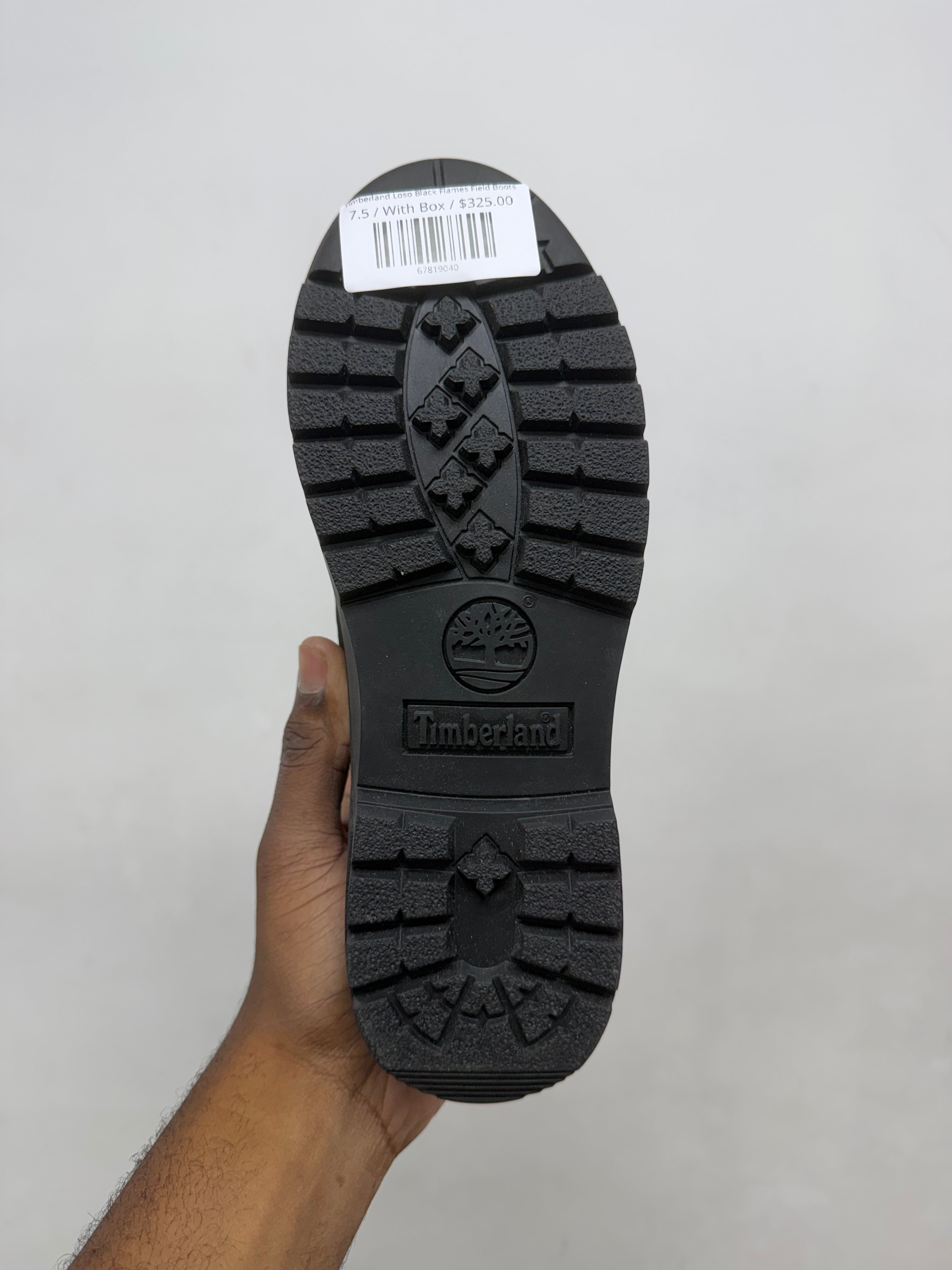Timberland Loso Black Flames Field Boots